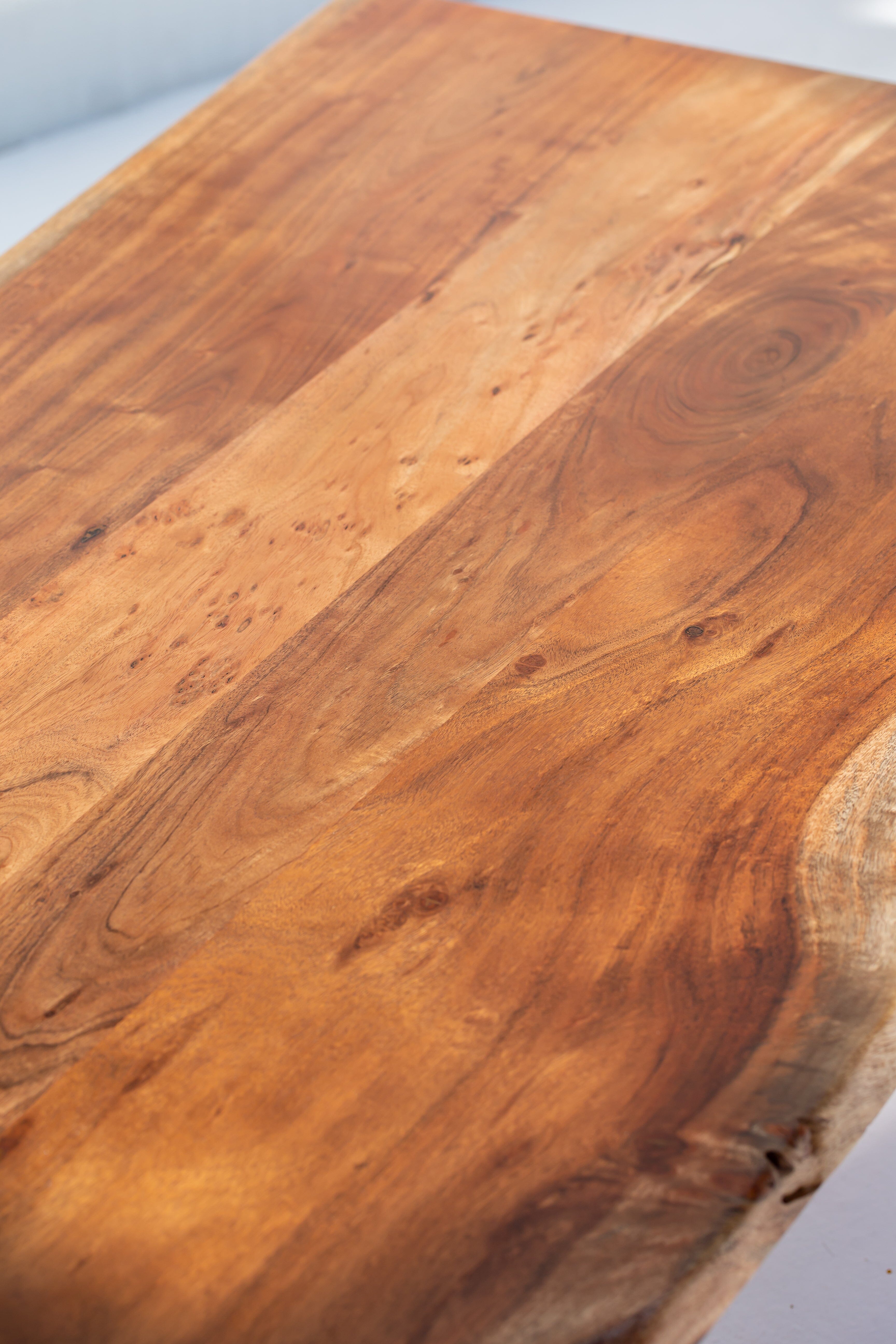 Acacia Wood Coffee Table (3 Sizes) Coffee Tables Homekode