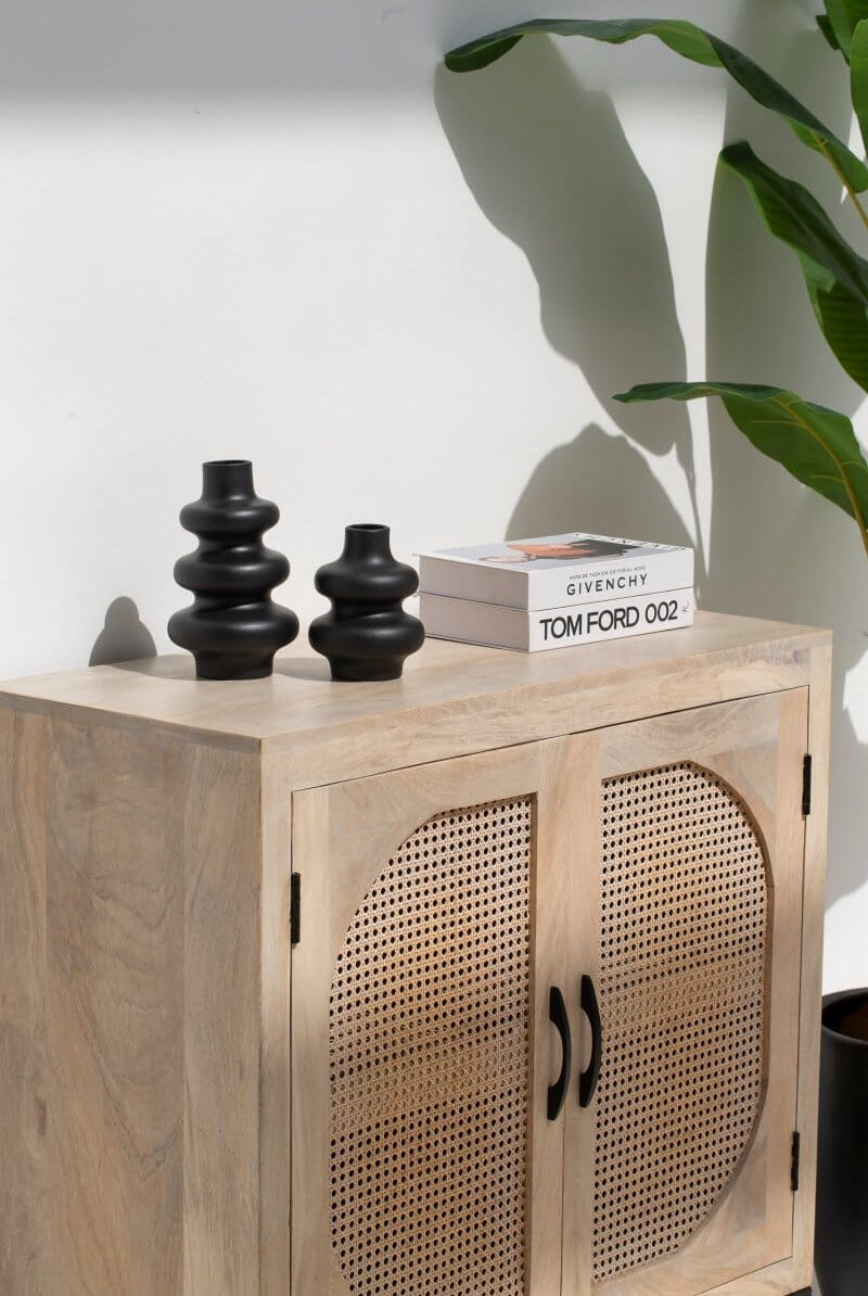 Janet Two Door Rattan Sideboard