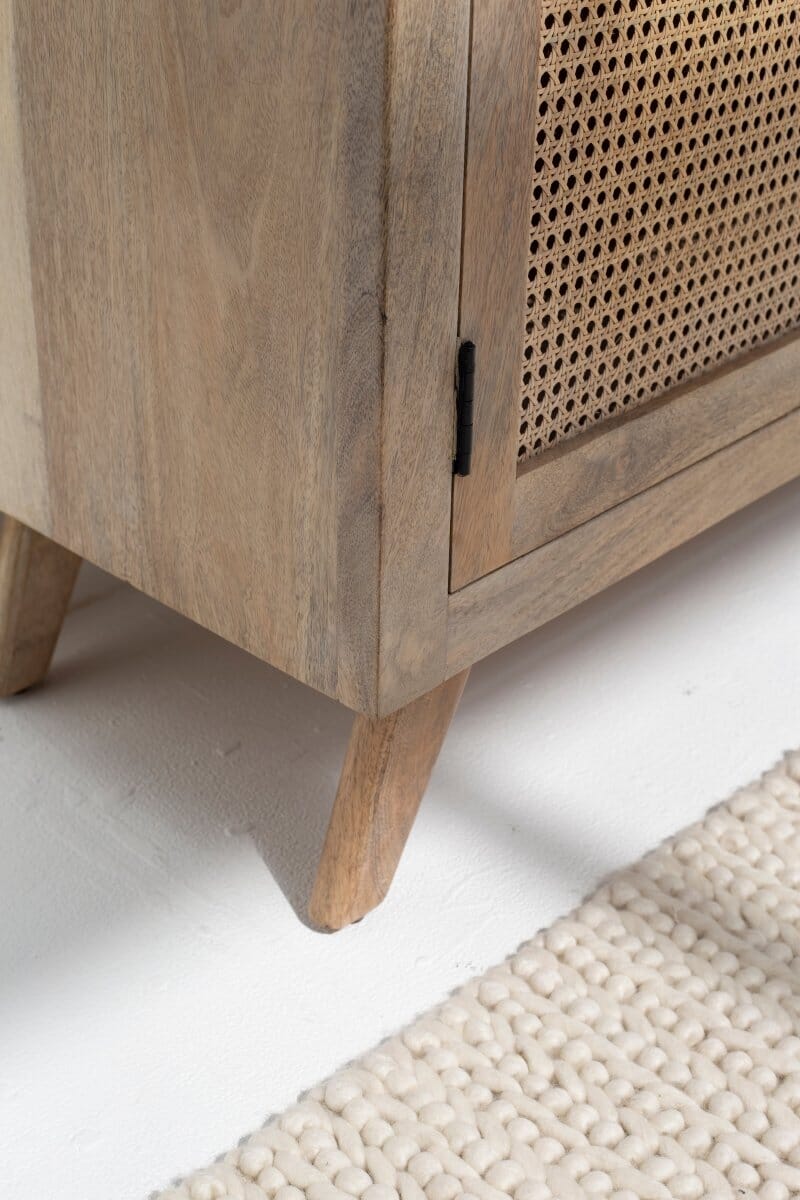 Lori Two Door Rattan Sideboard & Buffet