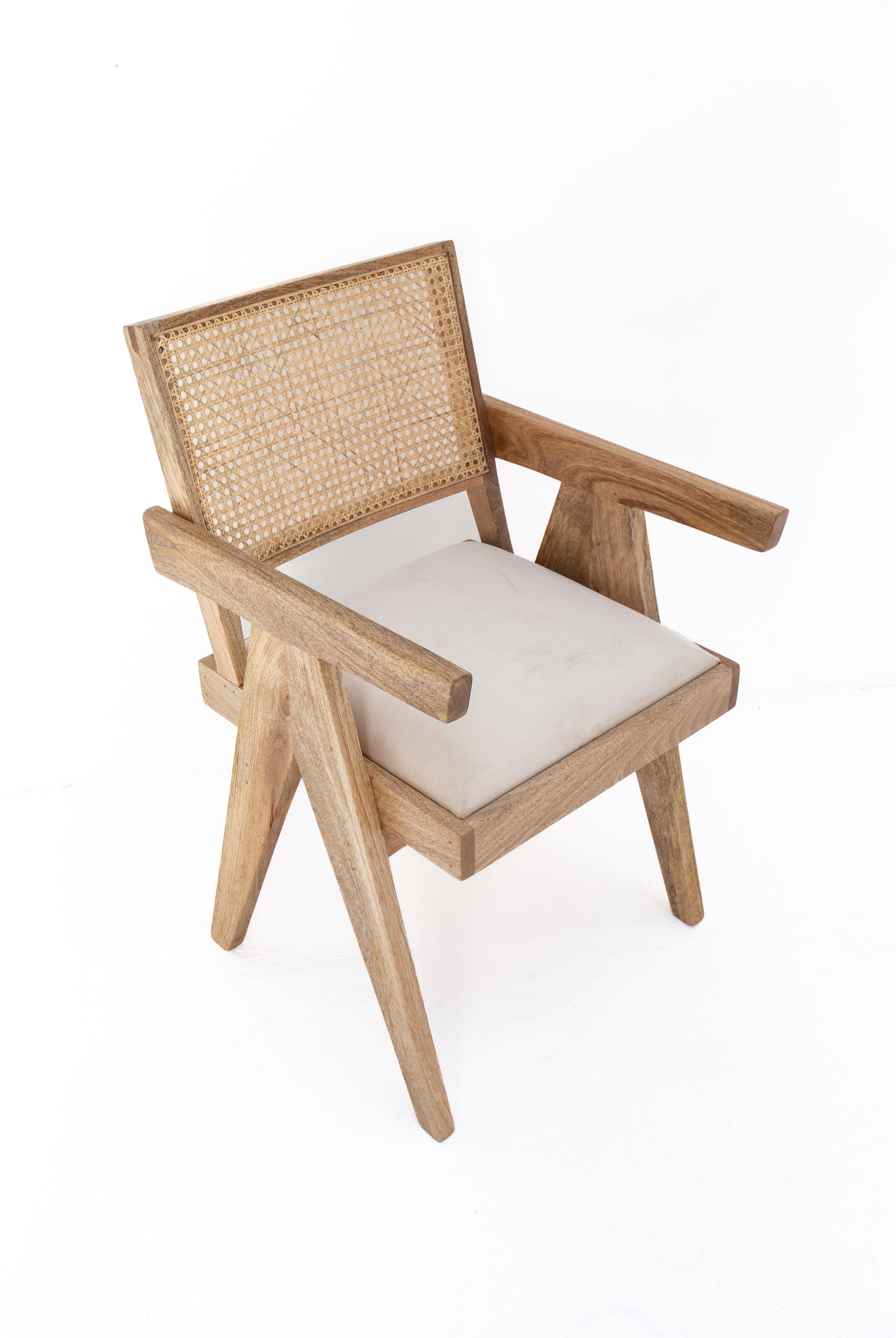 Sienna Rattan Chair with Arms Homekode