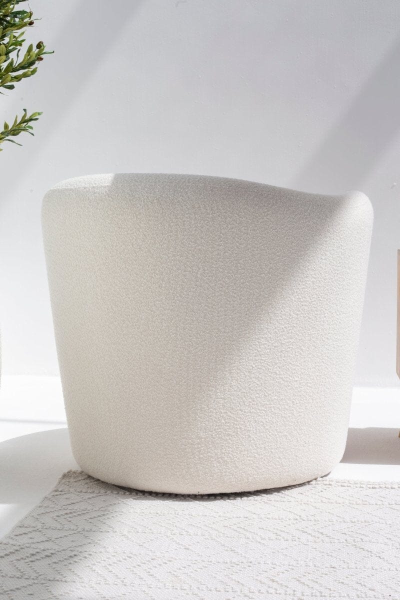 Bronte Swivel Bouclé Sofa Chair Homekode