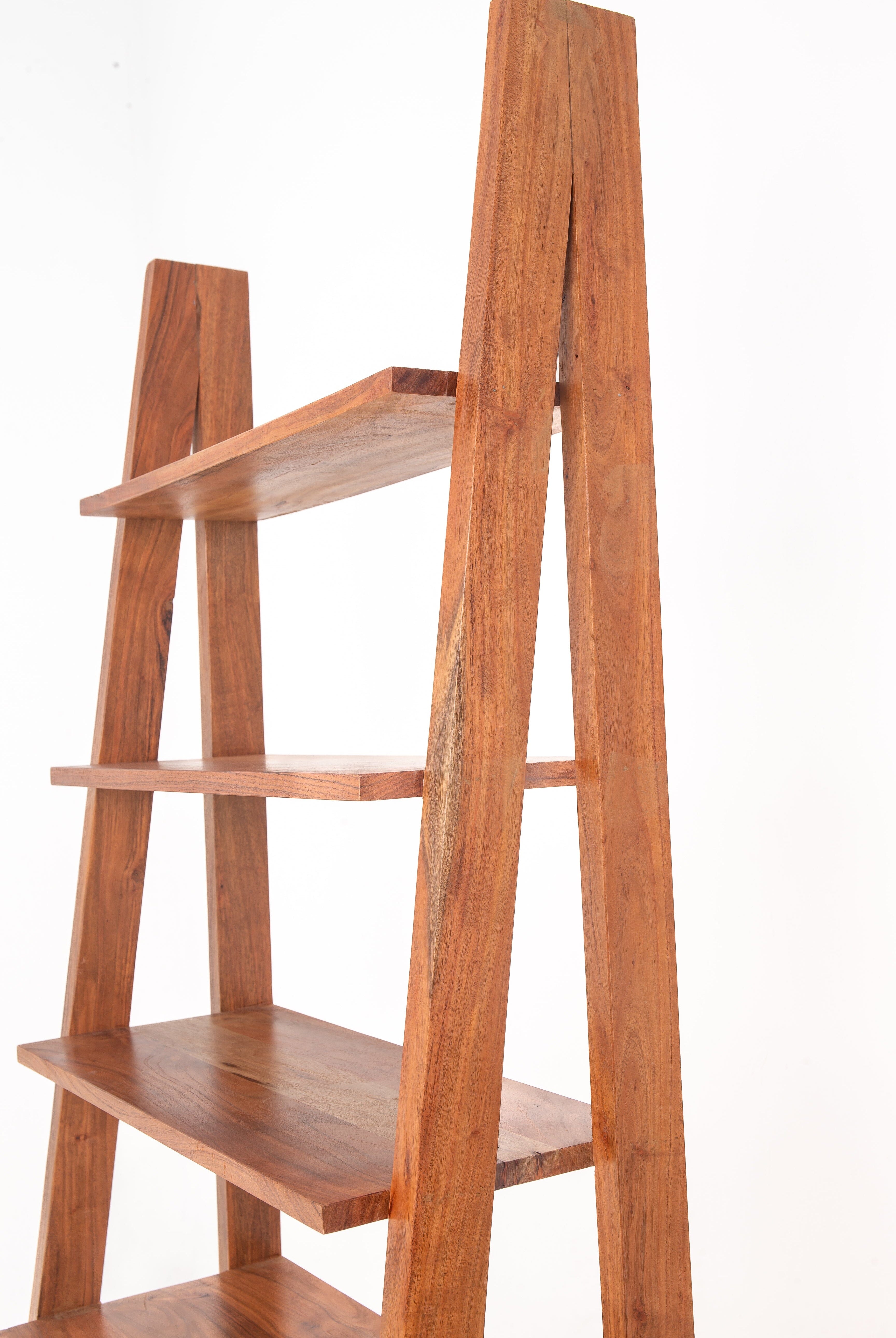 Dark Wooden Book Shelves Homekode