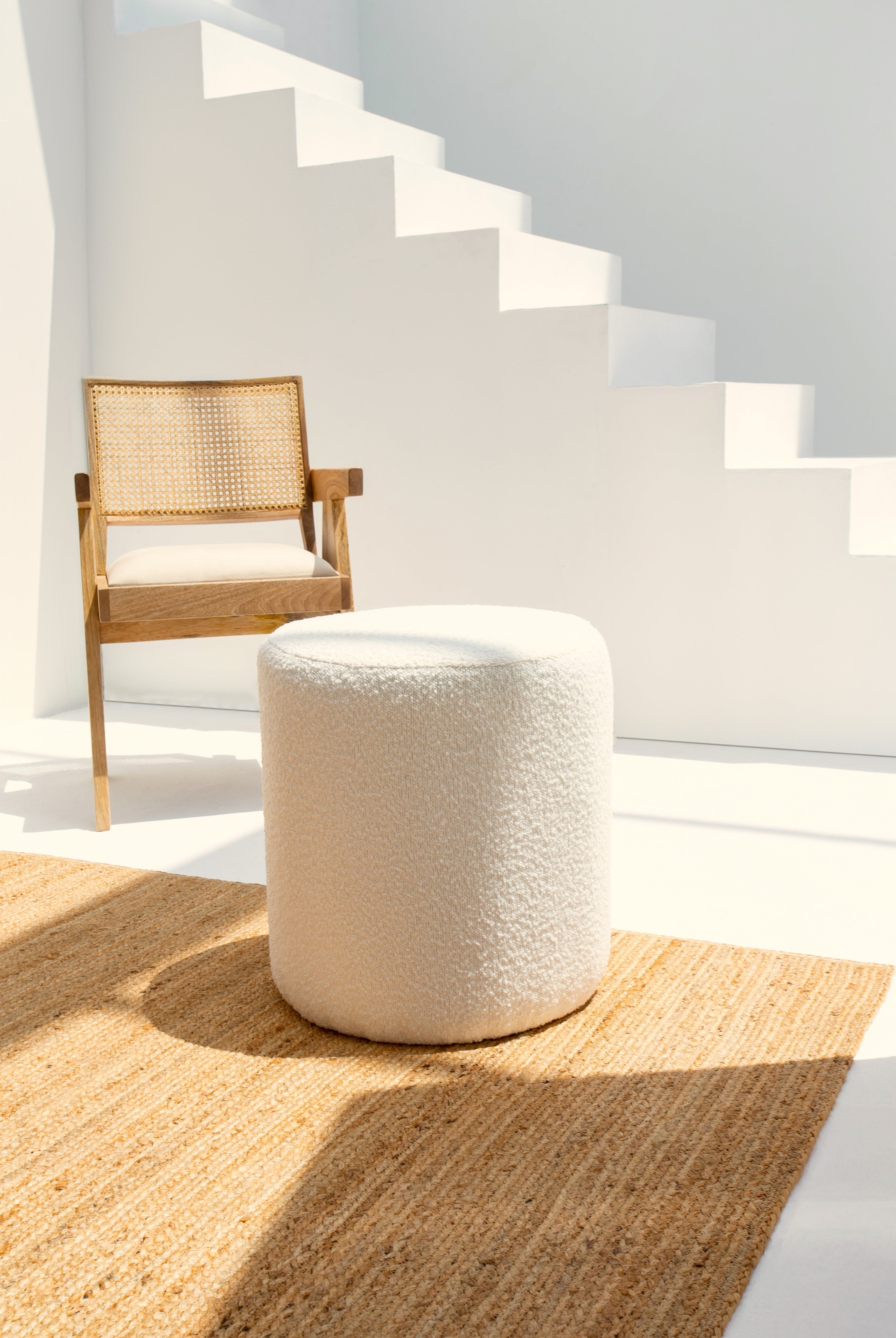 Mira Round Pouf (2 Sizes)