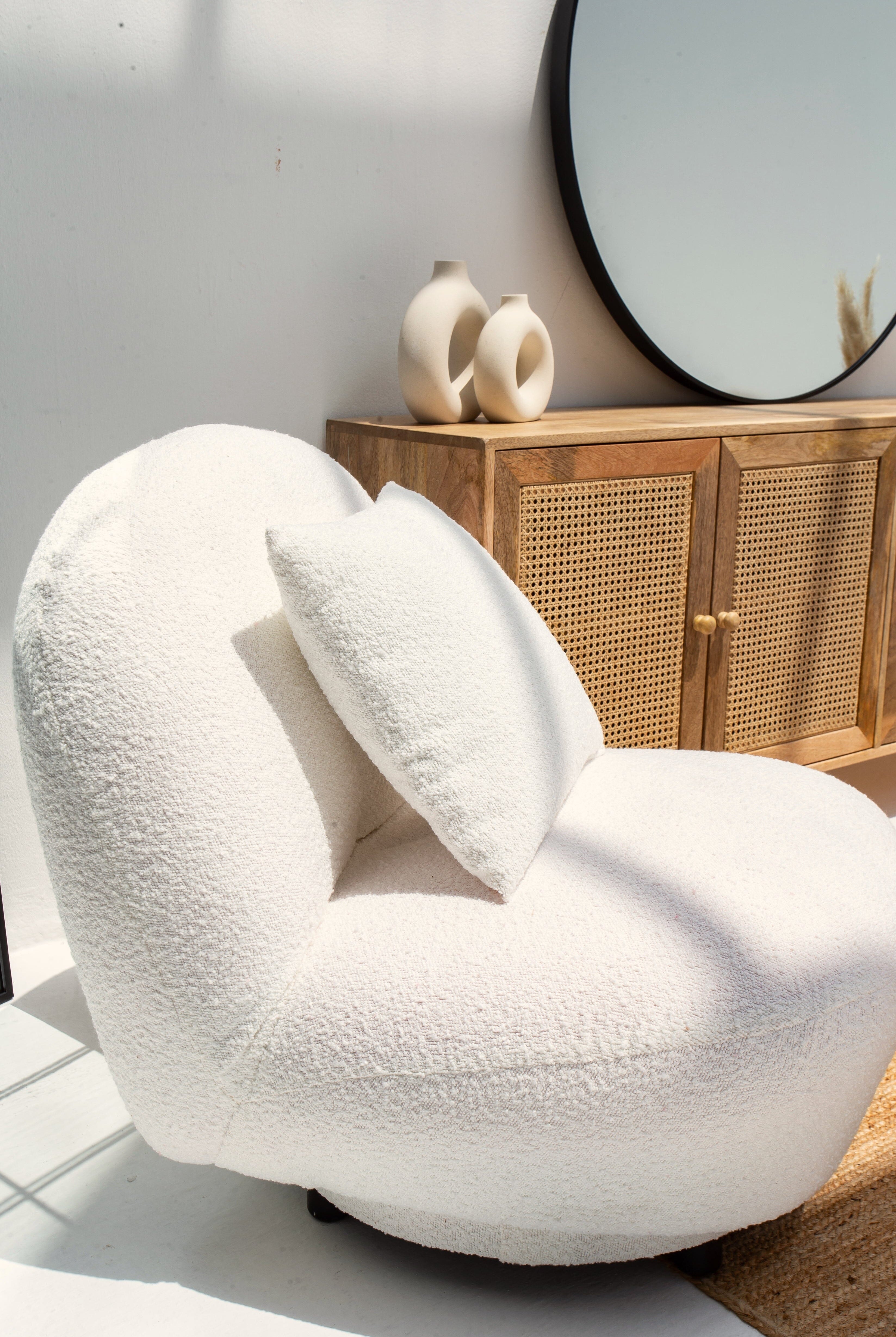 Cloud Boucle Lounge Sofa Chair Homekode