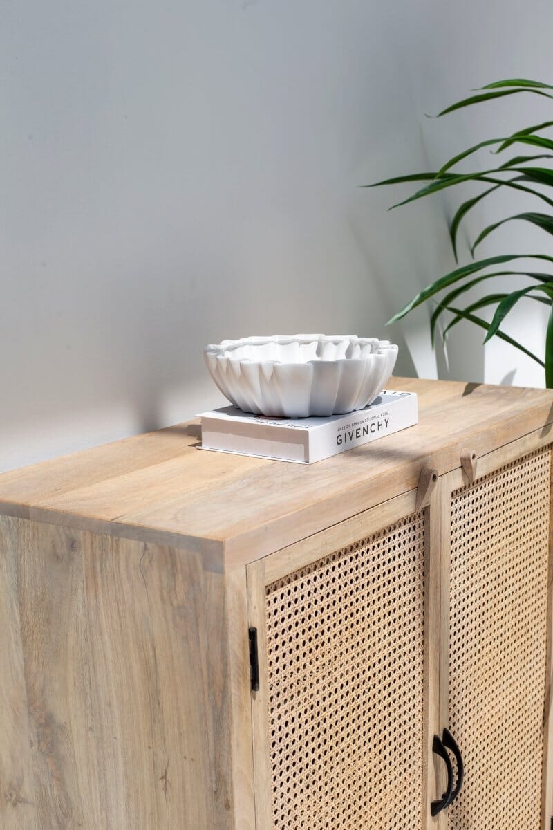 Wesley Two Doors Rattan Cabinet & Sideboard