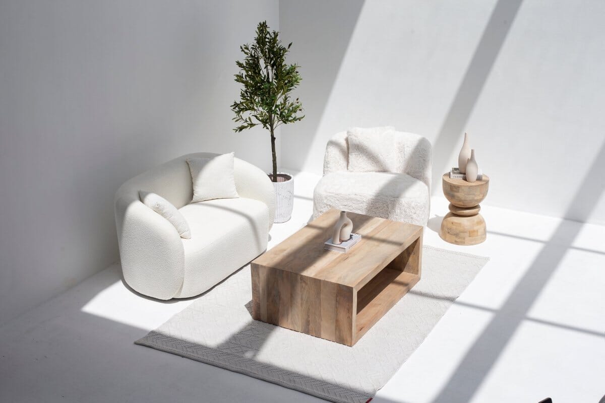 Vienna Rectangular Mango Wood Coffee Table