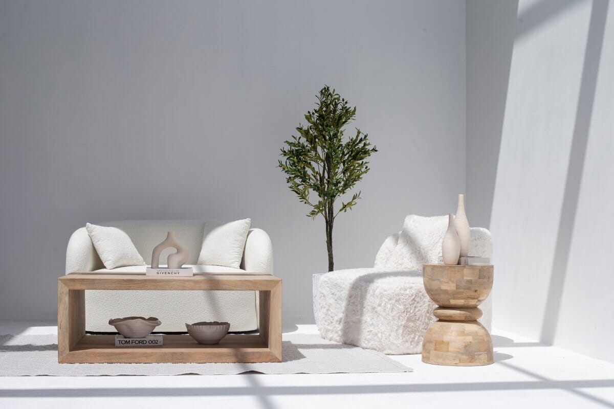 Vienna Rectangular Mango Wood Coffee Table