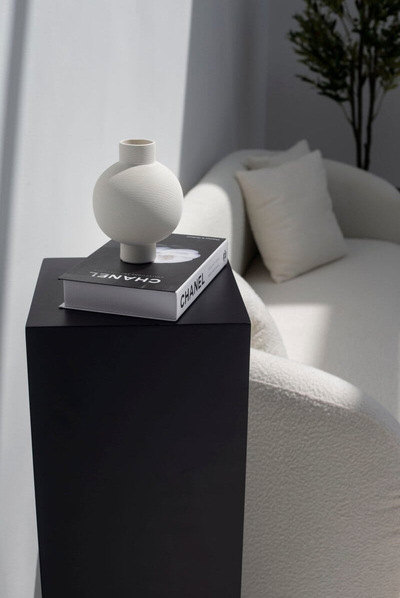 Zelda Black MDF Plinths (3 Sizes Available) MUZ Homekode