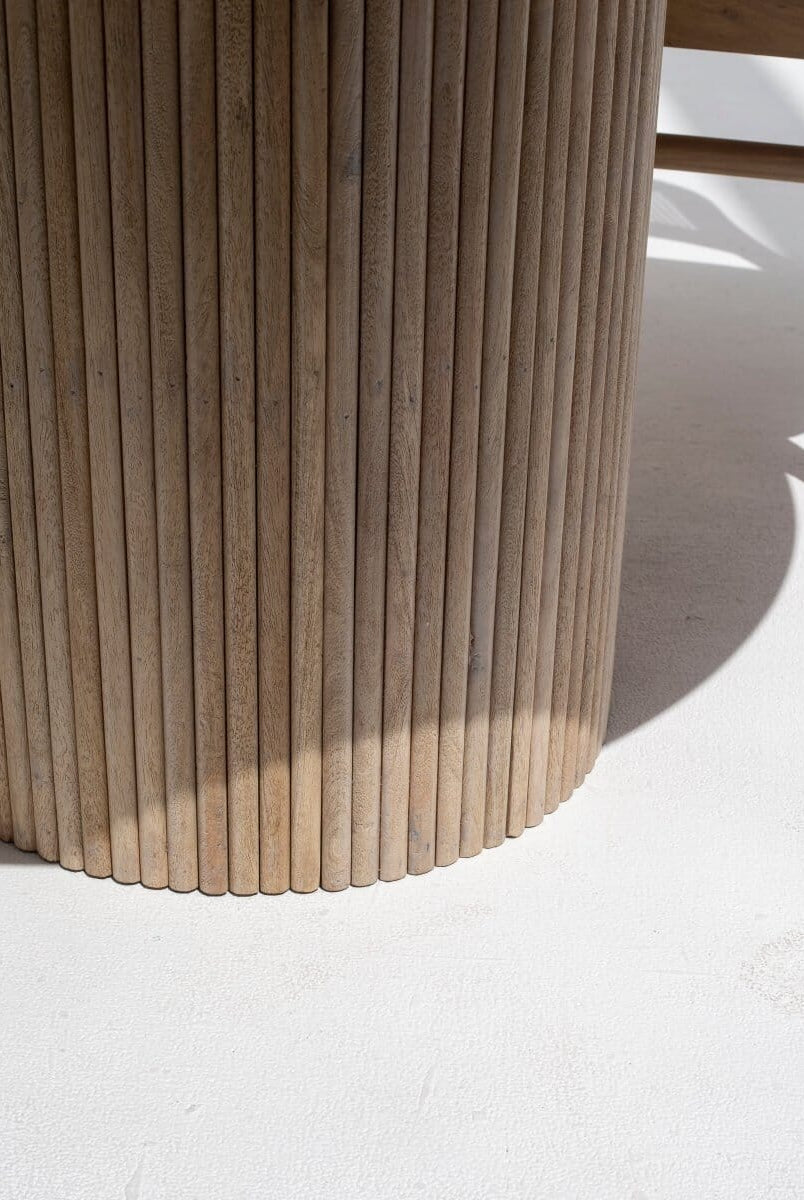 Vinson Marble Top Round Dining Table