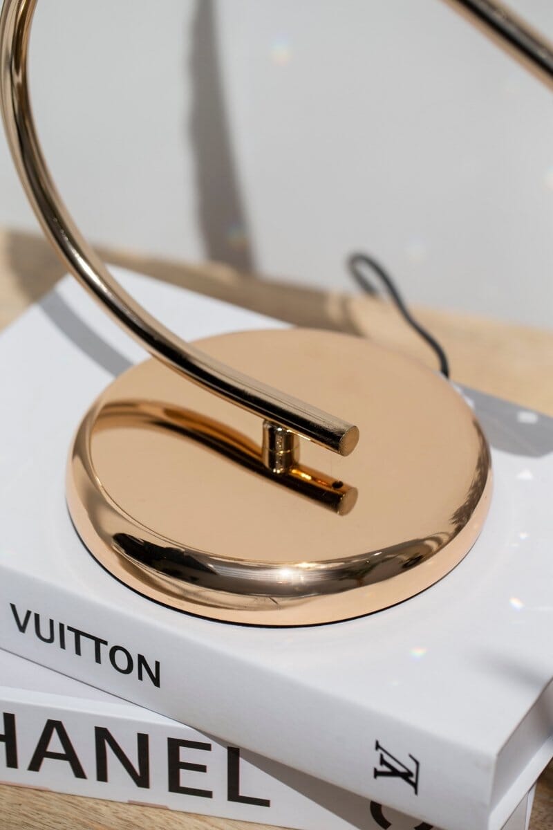 Nordic Golden Swan Table Lamp