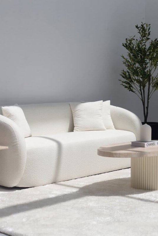 Kyra Travertine Side Table (3 Sizes) Side Table