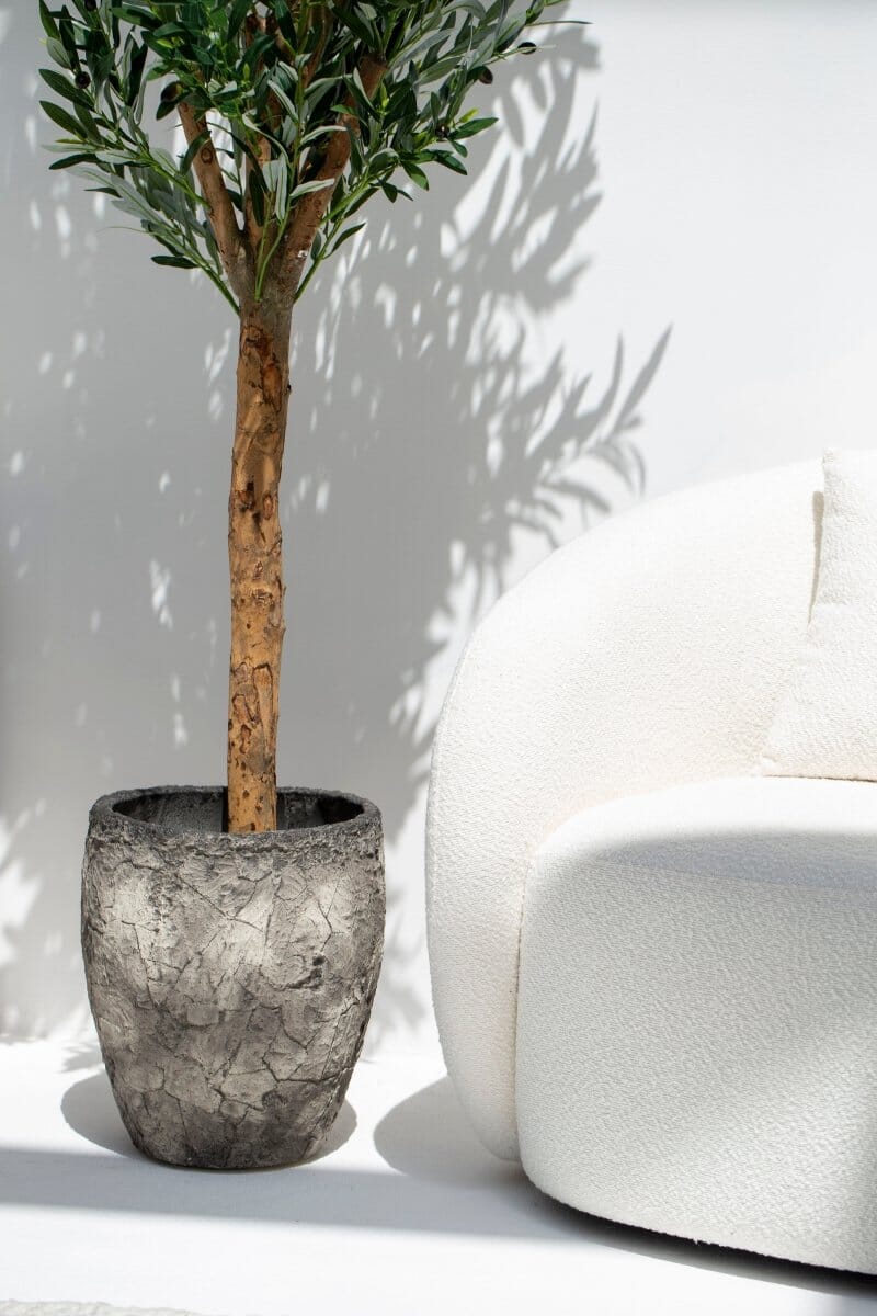 ificial Olive Tree 250CM with Natural Wood Trunk (POT NOT INCLUDED)