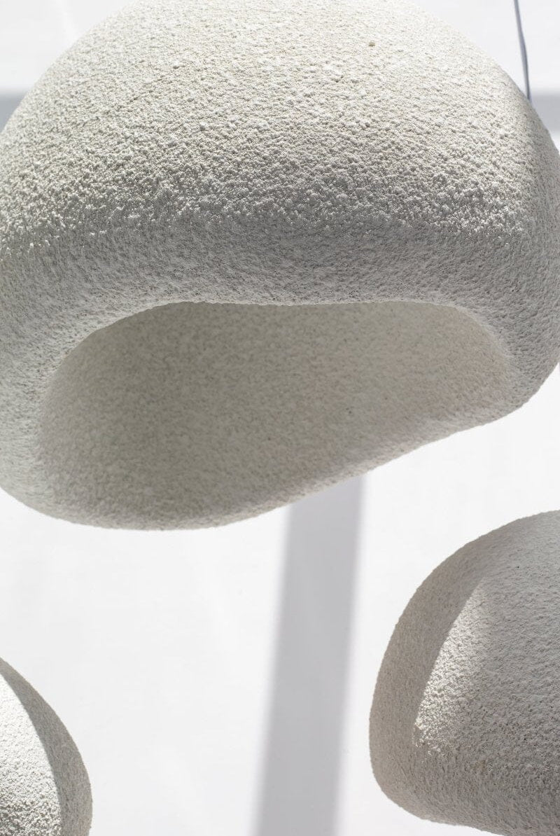 Wabi Sabi Off White Irregular Ceiling Lamp