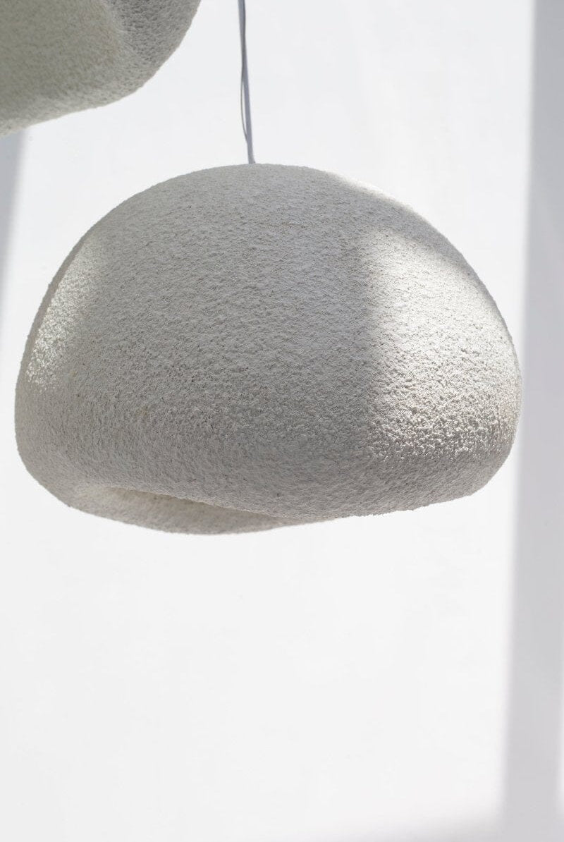 Wabi Sabi Off White Irregular Ceiling Lamp