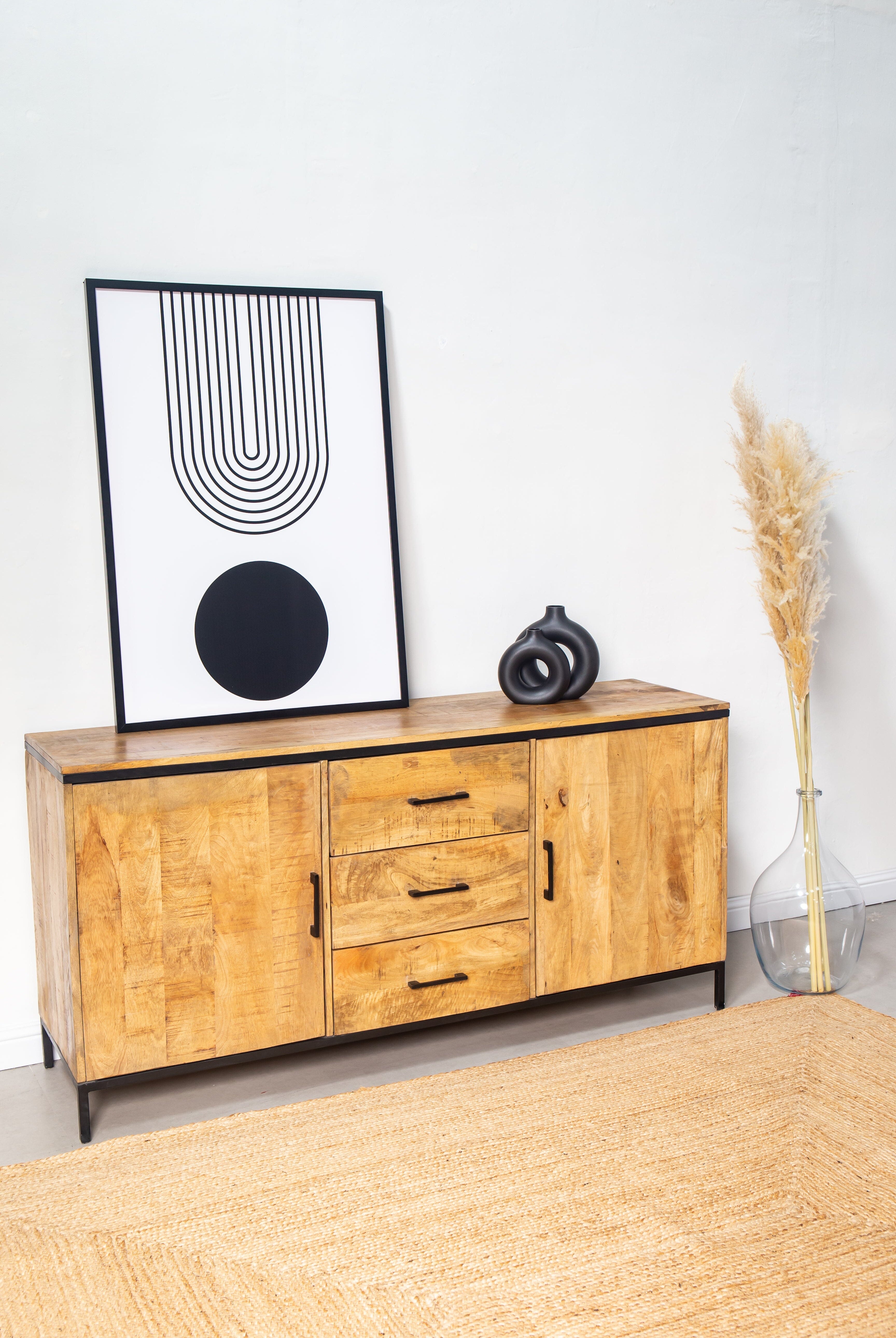 Trinity Two Doors Media Console Homekode