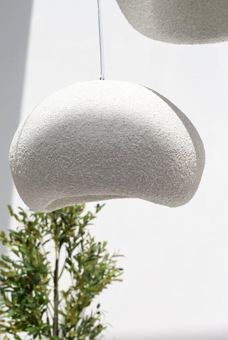 Wabi Sabi Off White Irregular Ceiling Lamp