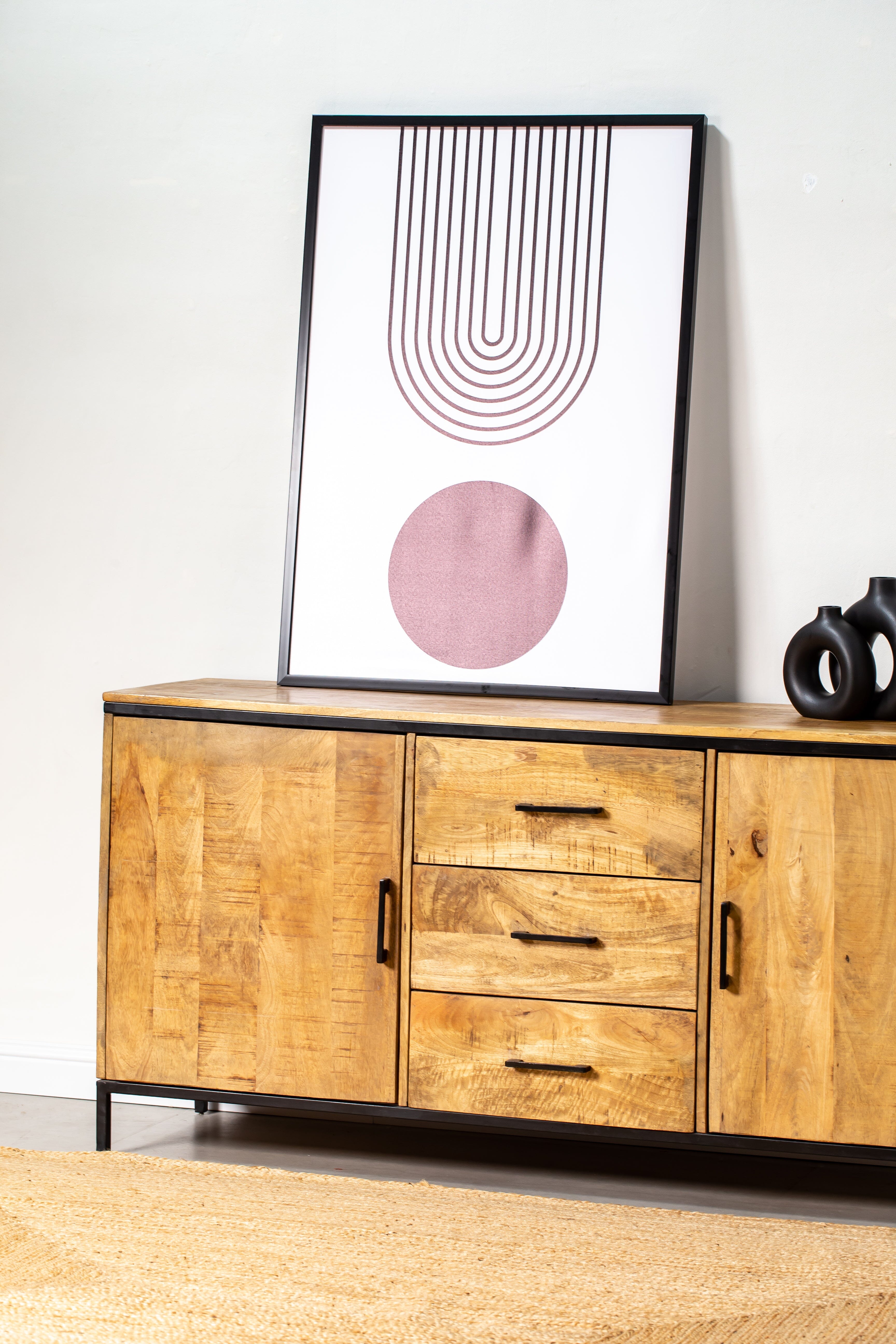 Trinity Two Doors Media Console Homekode