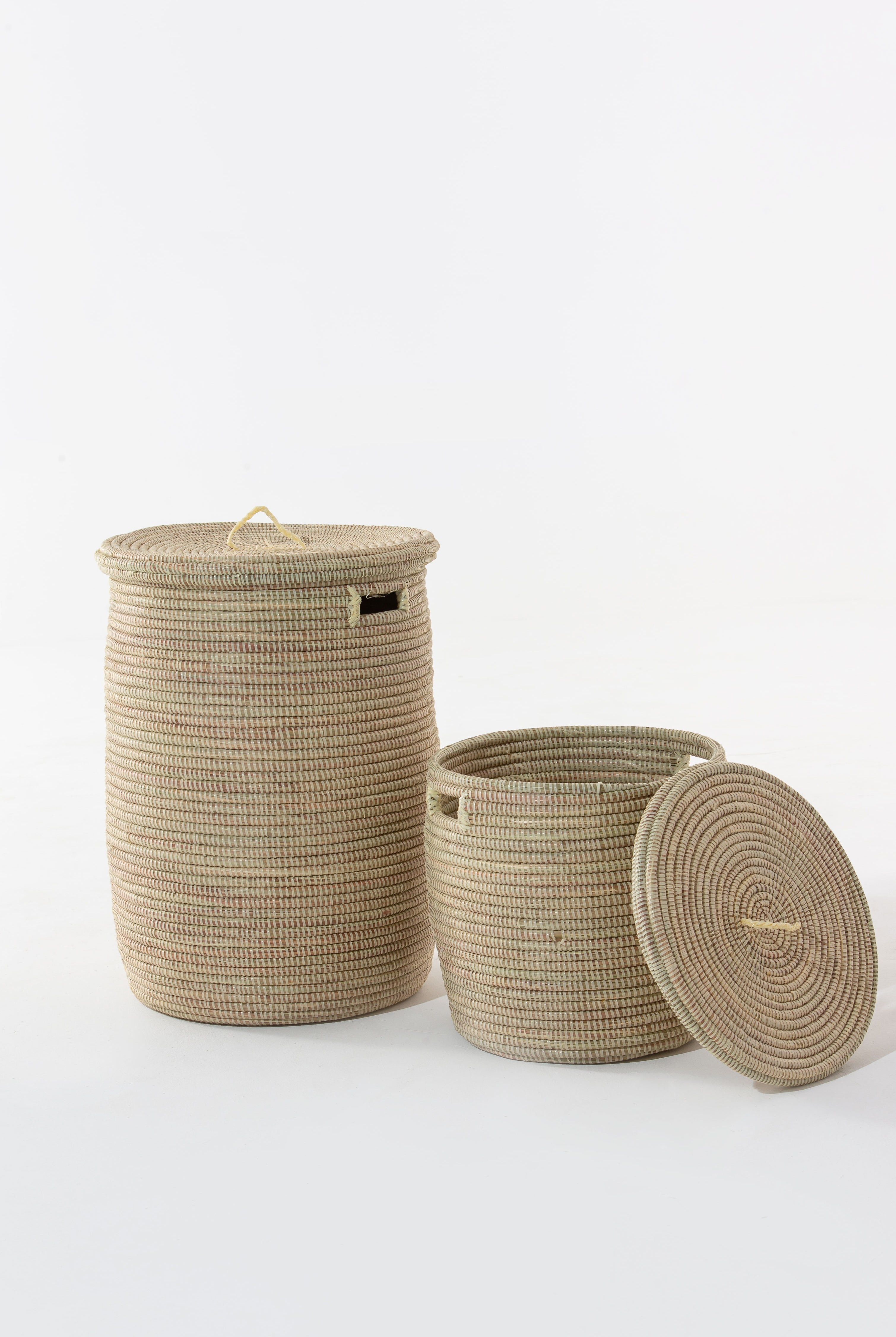 Desta Handmade Beige Basket