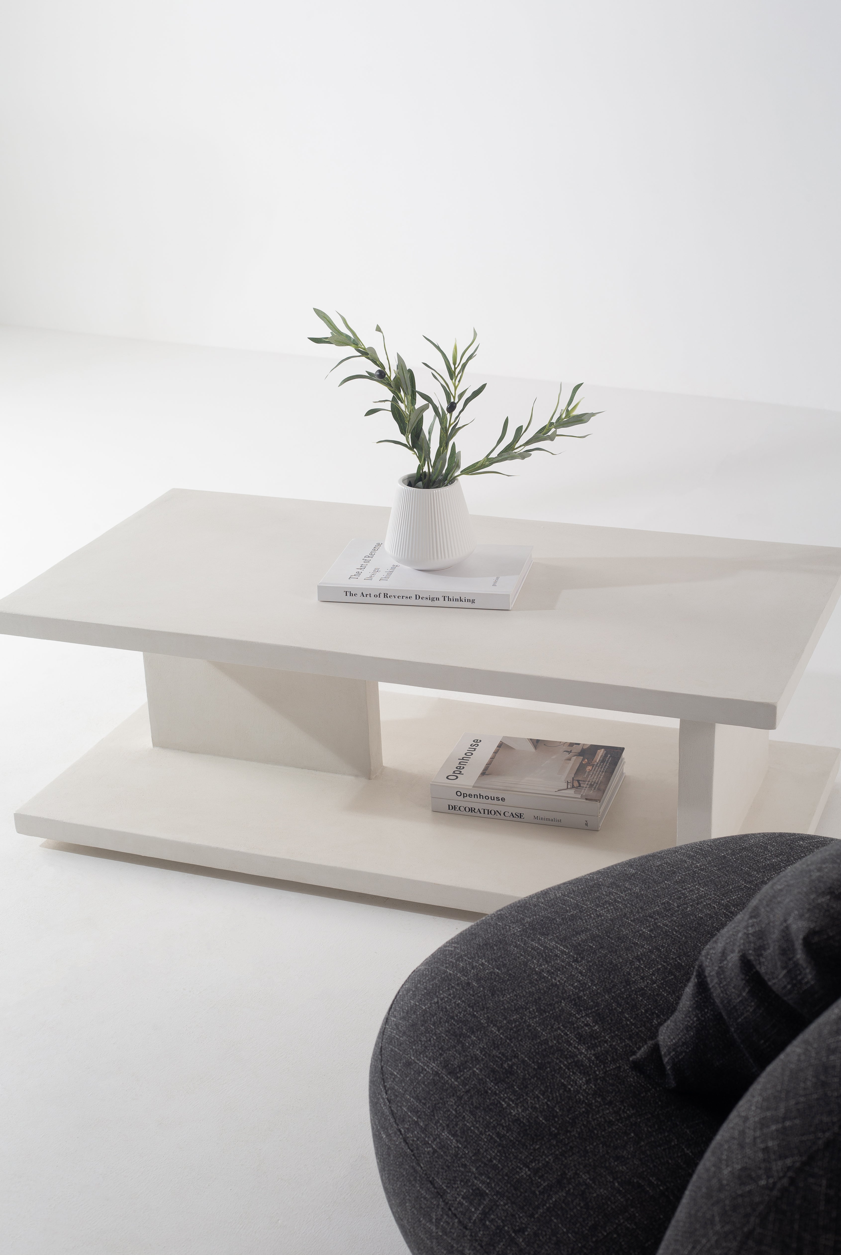 Marlowe Microconcrete Coffee Table