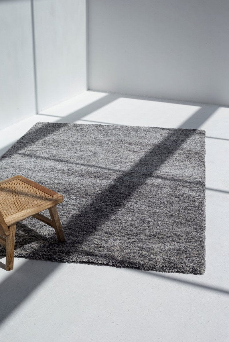 Large Grey Fluffy Shaggy Rug (4 Sizes)