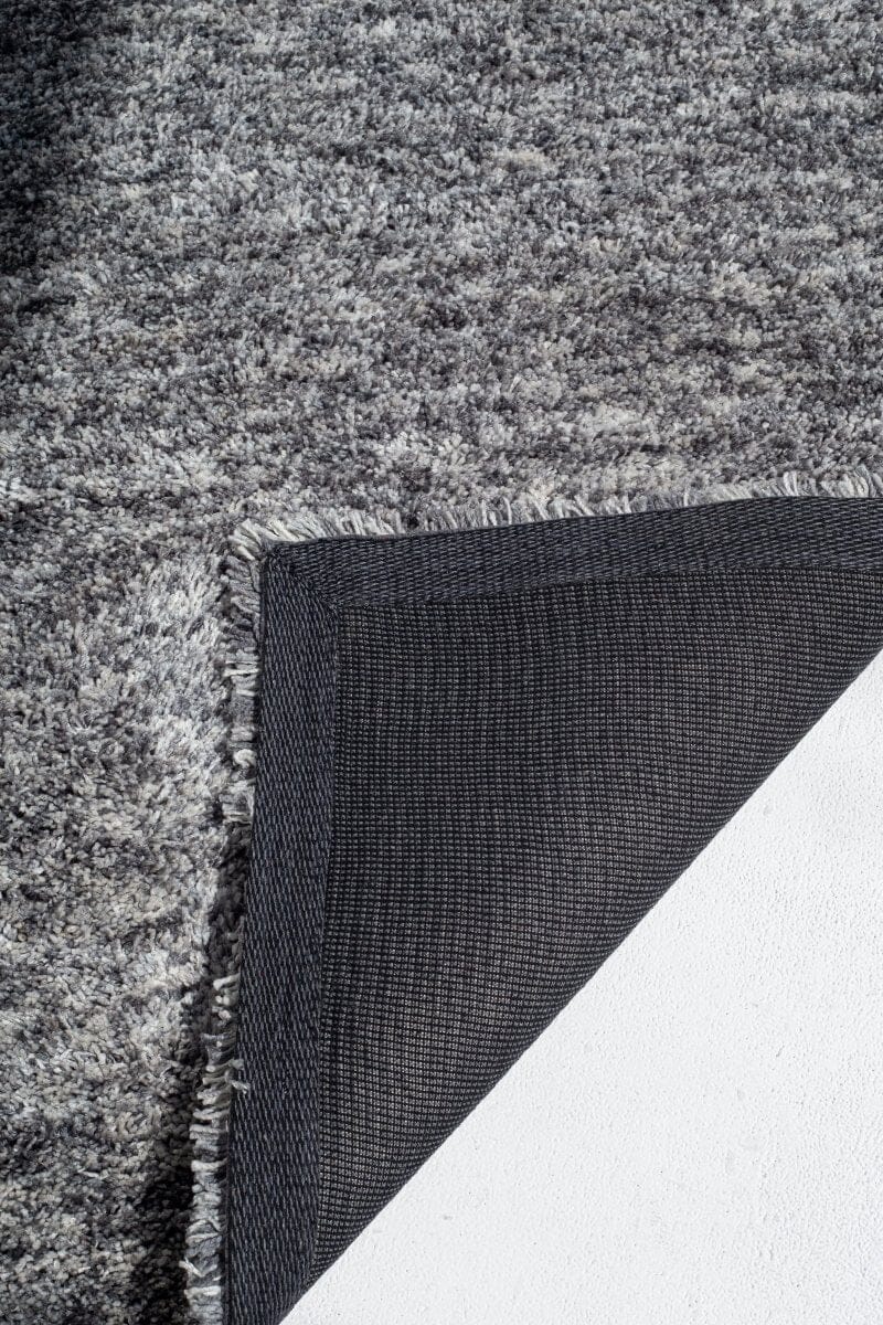Large Grey Fluffy Shaggy Rug (4 Sizes) Table Tuft Shaggy