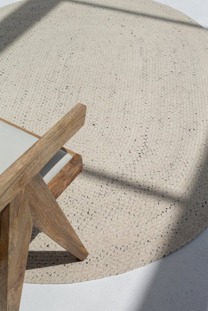 Monochrome Braid - Oval Jute Rug (2 Sizes) Braided -- Braided Rug