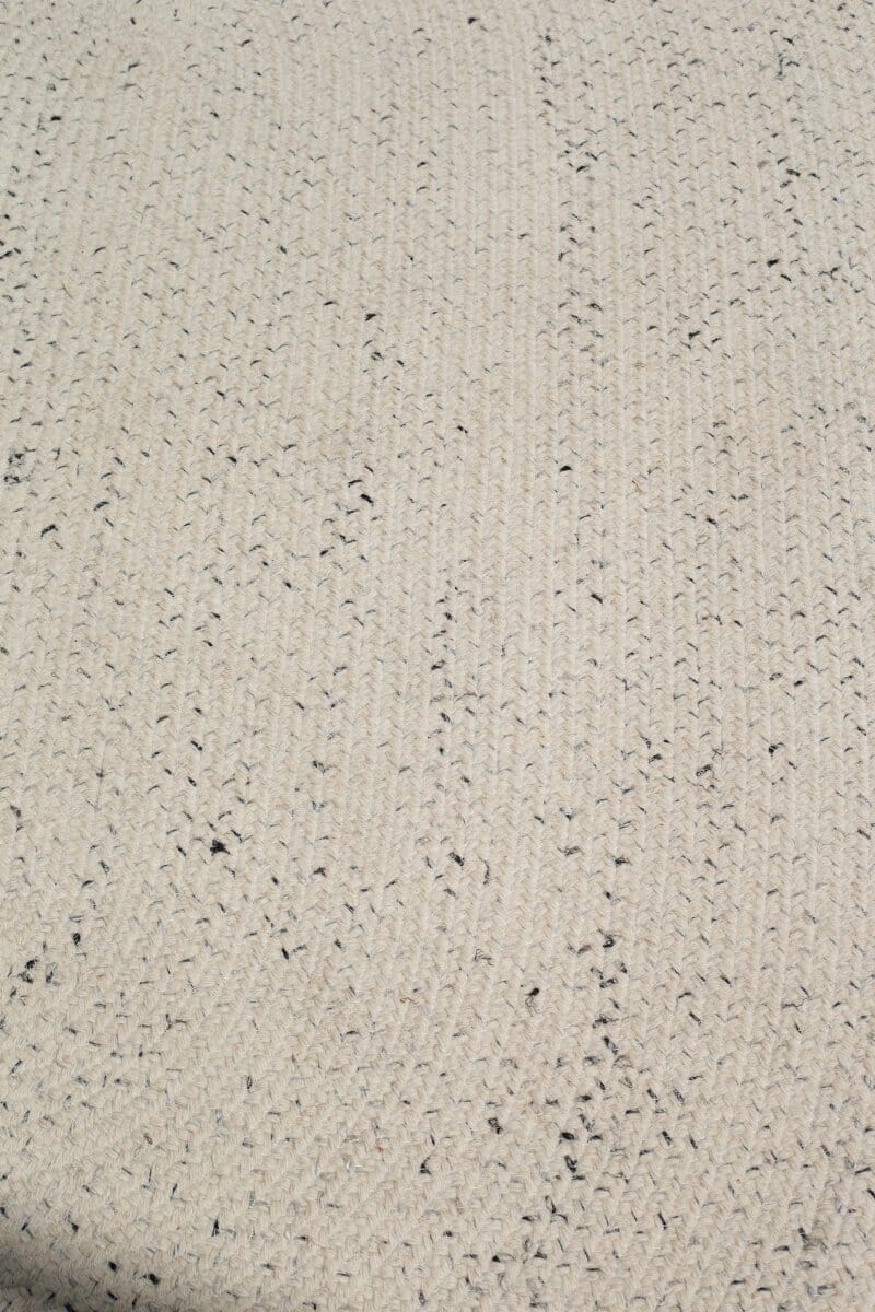 Monochrome Braid - Oval Jute Rug (2 Sizes) Braided -- Braided Rug