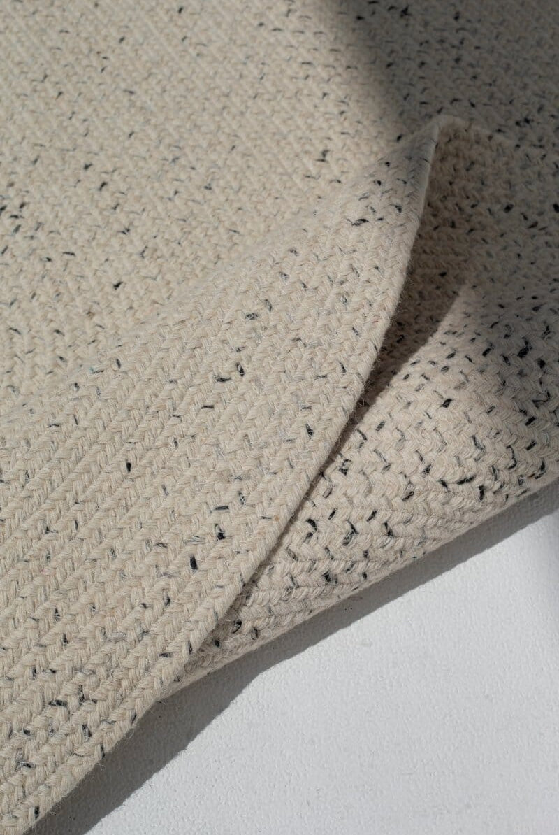 Monochrome Braid - Oval Jute Rug (2 Sizes) Braided -- Braided Rug