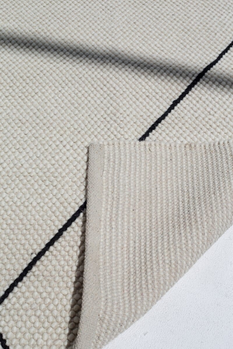 Monochrome Melody - Woven Rug (200x300 CM) WOVEN RUG