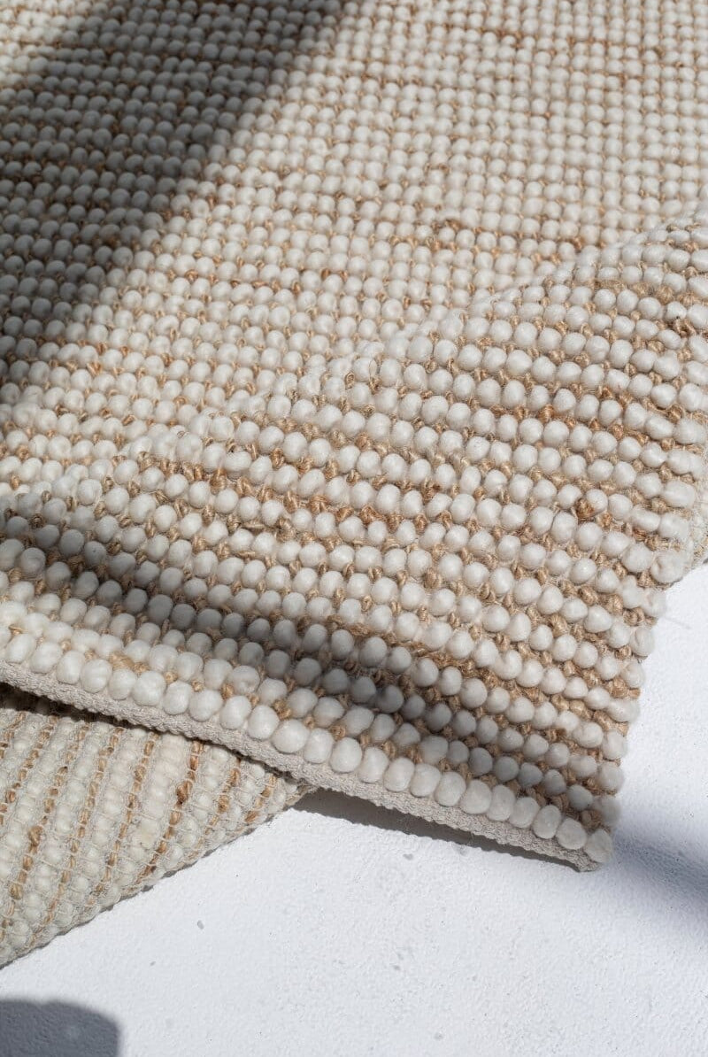 Creamy Clouds - Woven Rug (3 Sizes) WOVEN RUG
