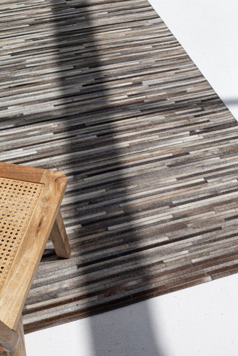 Radiant Mosaic Haven - Leather Rug (4 Sizes)