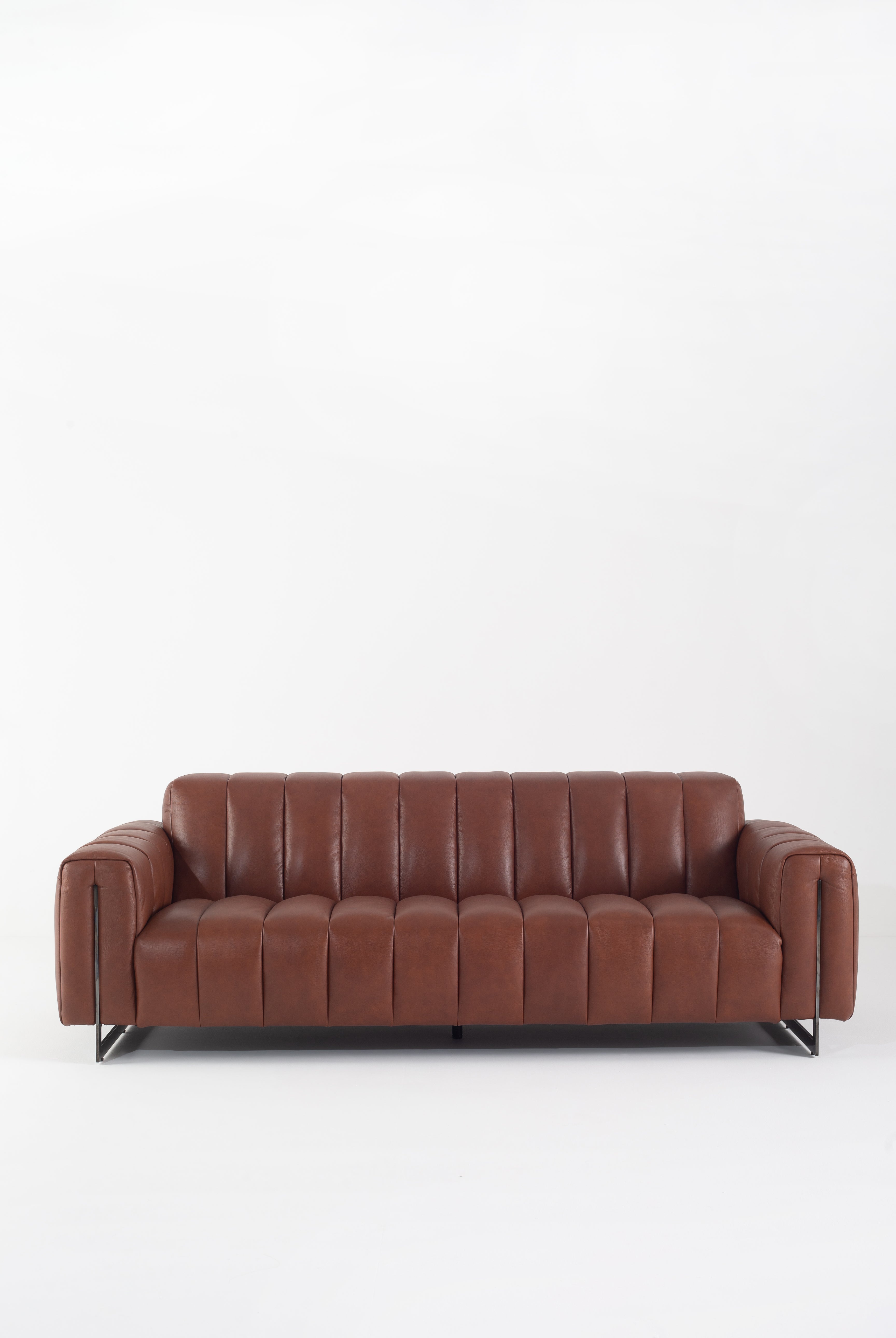 Praskovya Leather Sofa