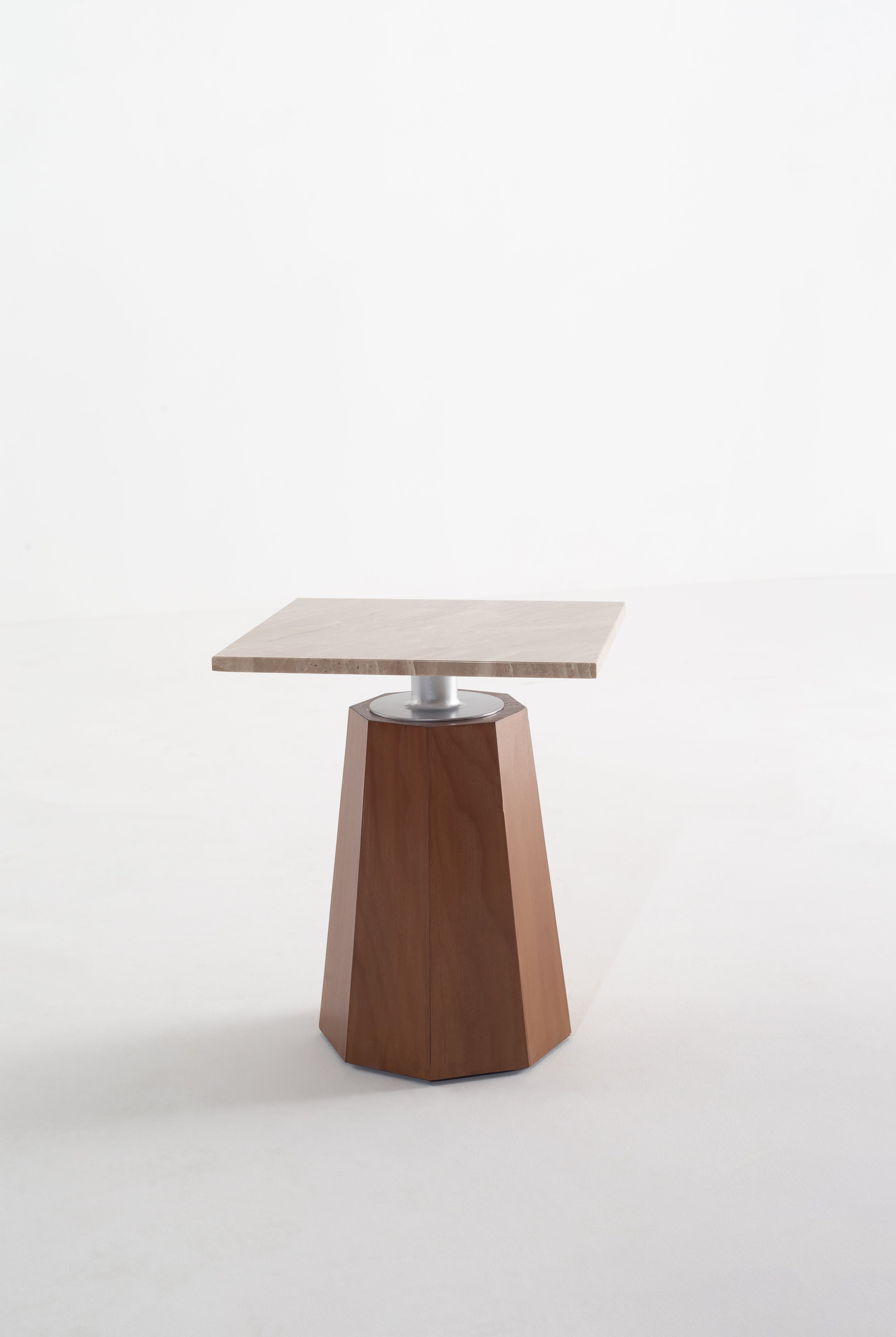 Kalista Breccia Brown Side Table 2