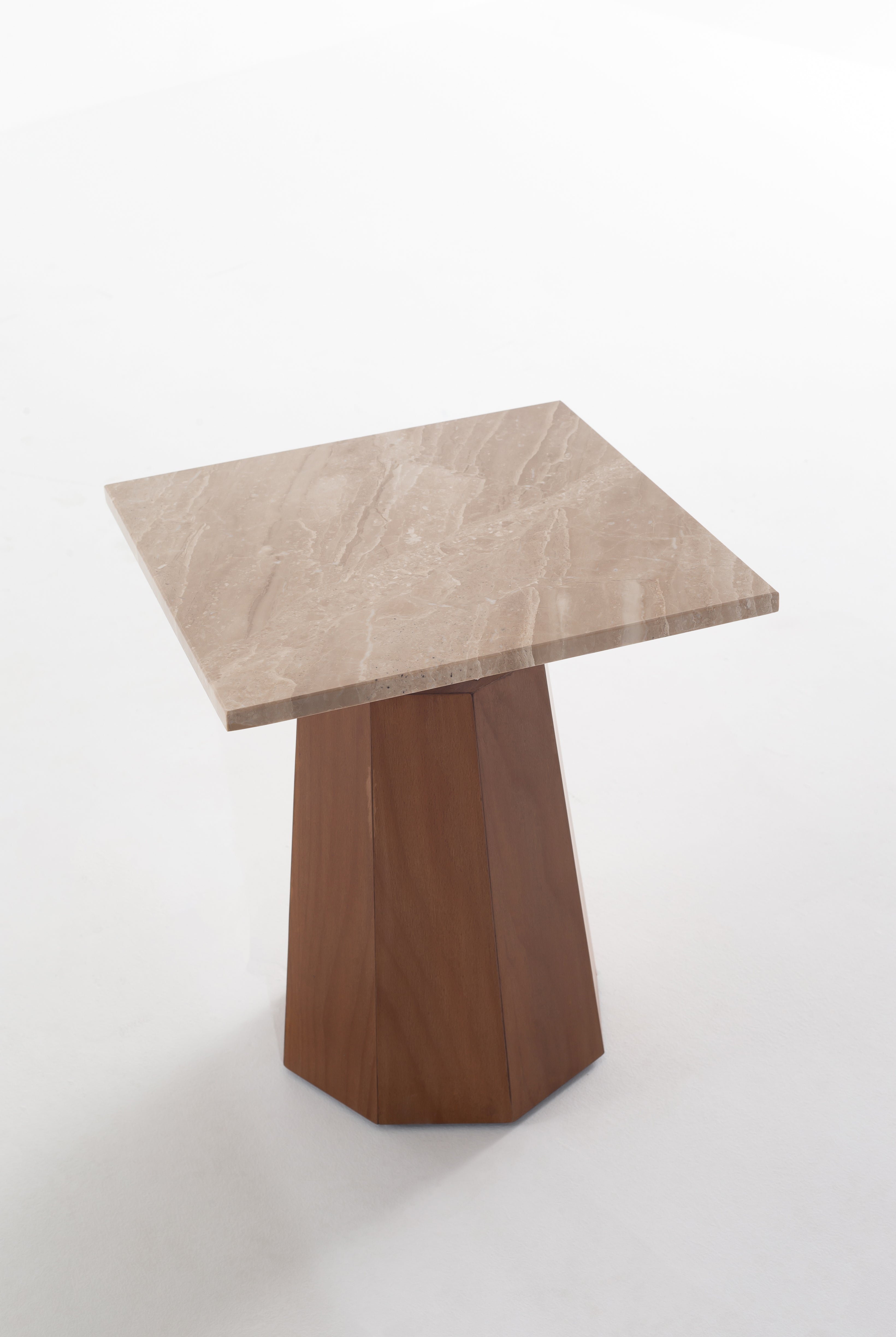 Kalista Breccia Brown Side Table 3