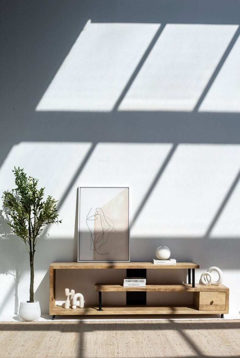 Liora 3-Shelves Media Unit (3 Sizes)