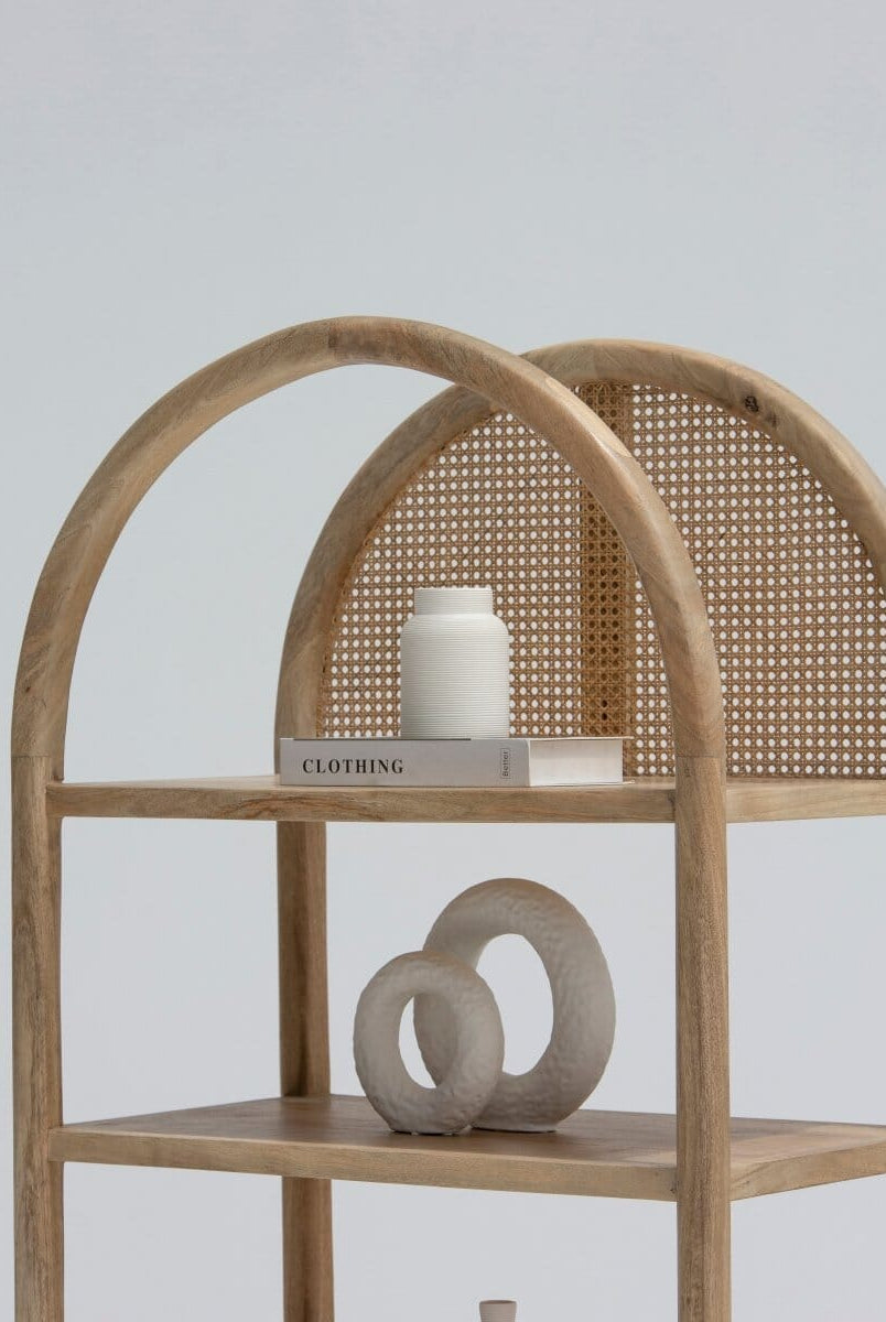 Edith Wooden Display Shelf Bookcases & Standing Shelves