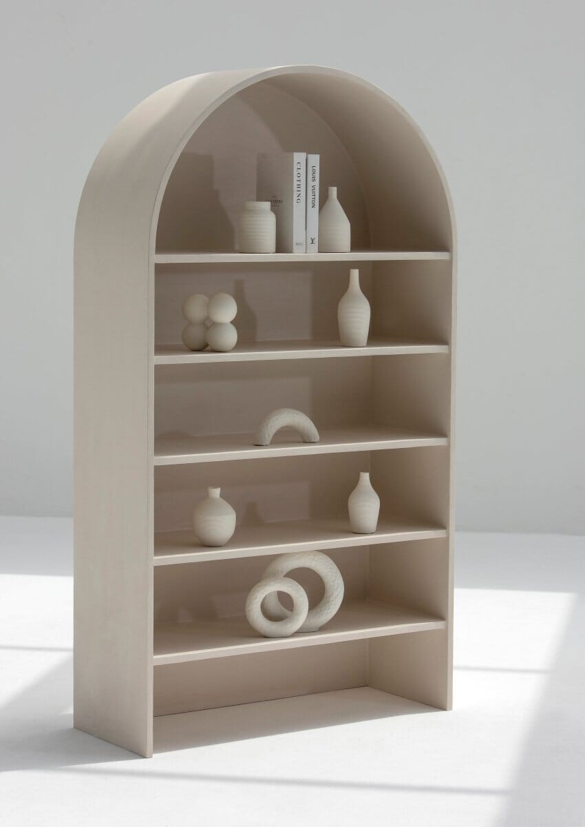 Luciana Microconcrete Display Shelf