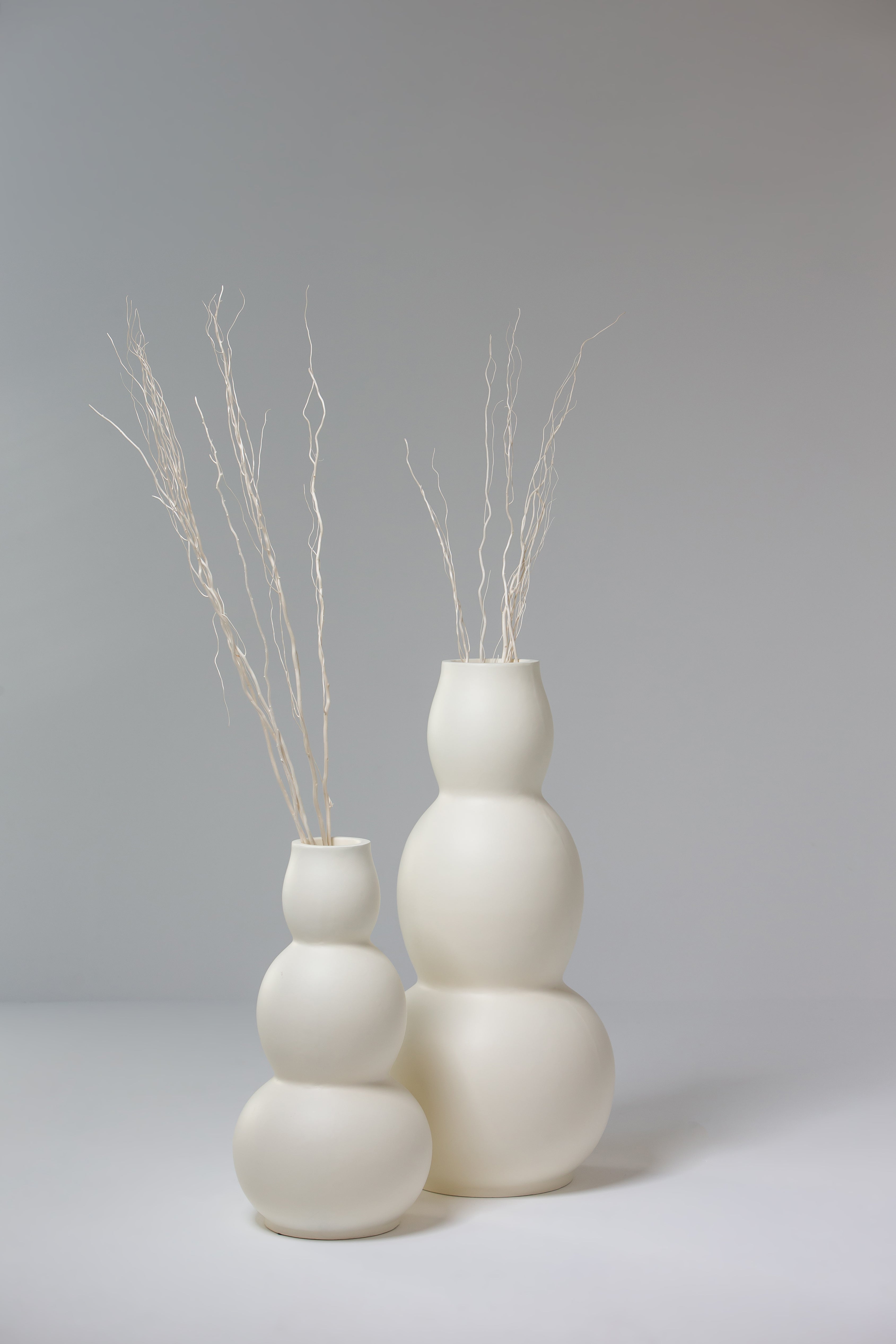 Flowing Sphere Fiber Vase