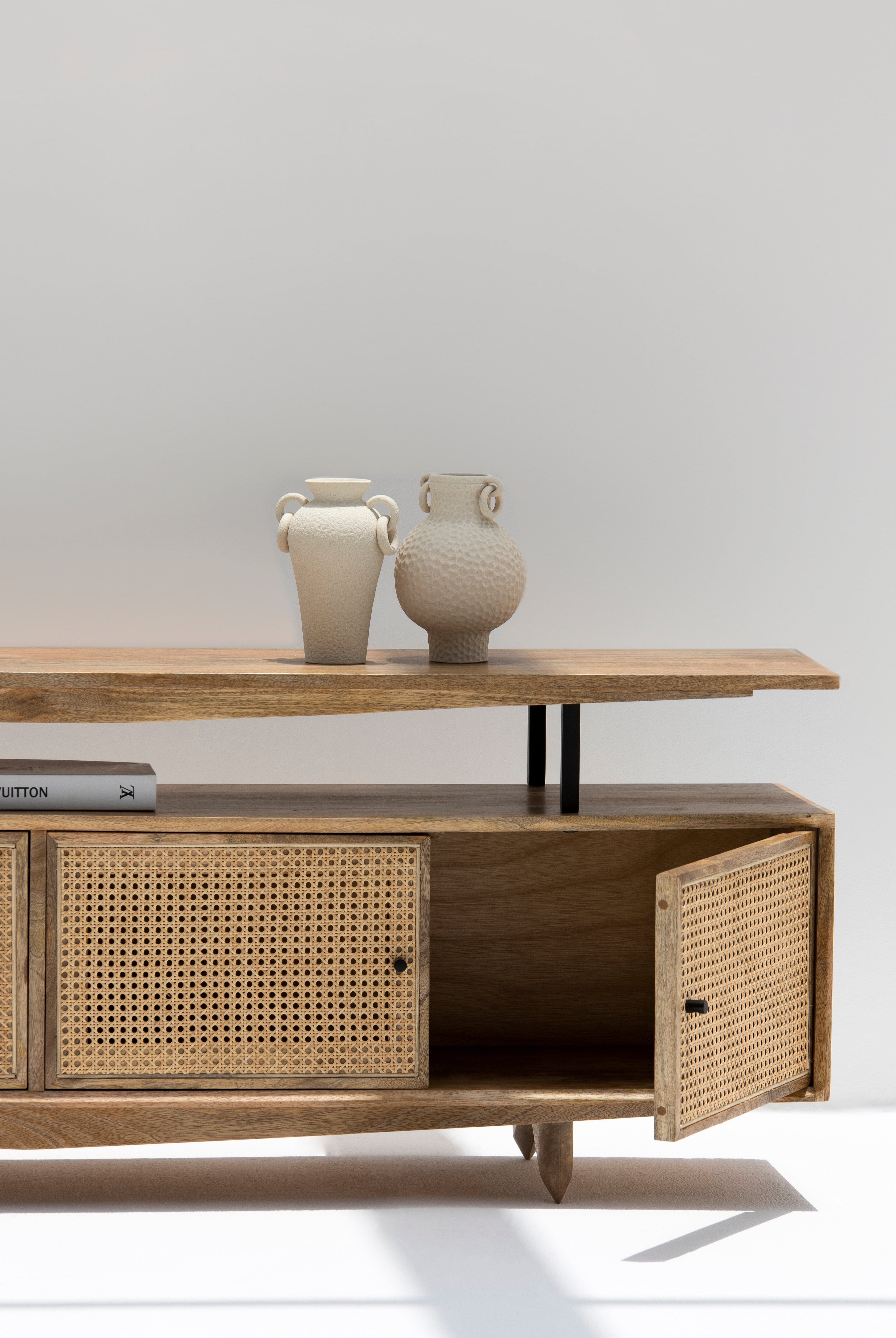 Florence Rattan Doors Media Unit