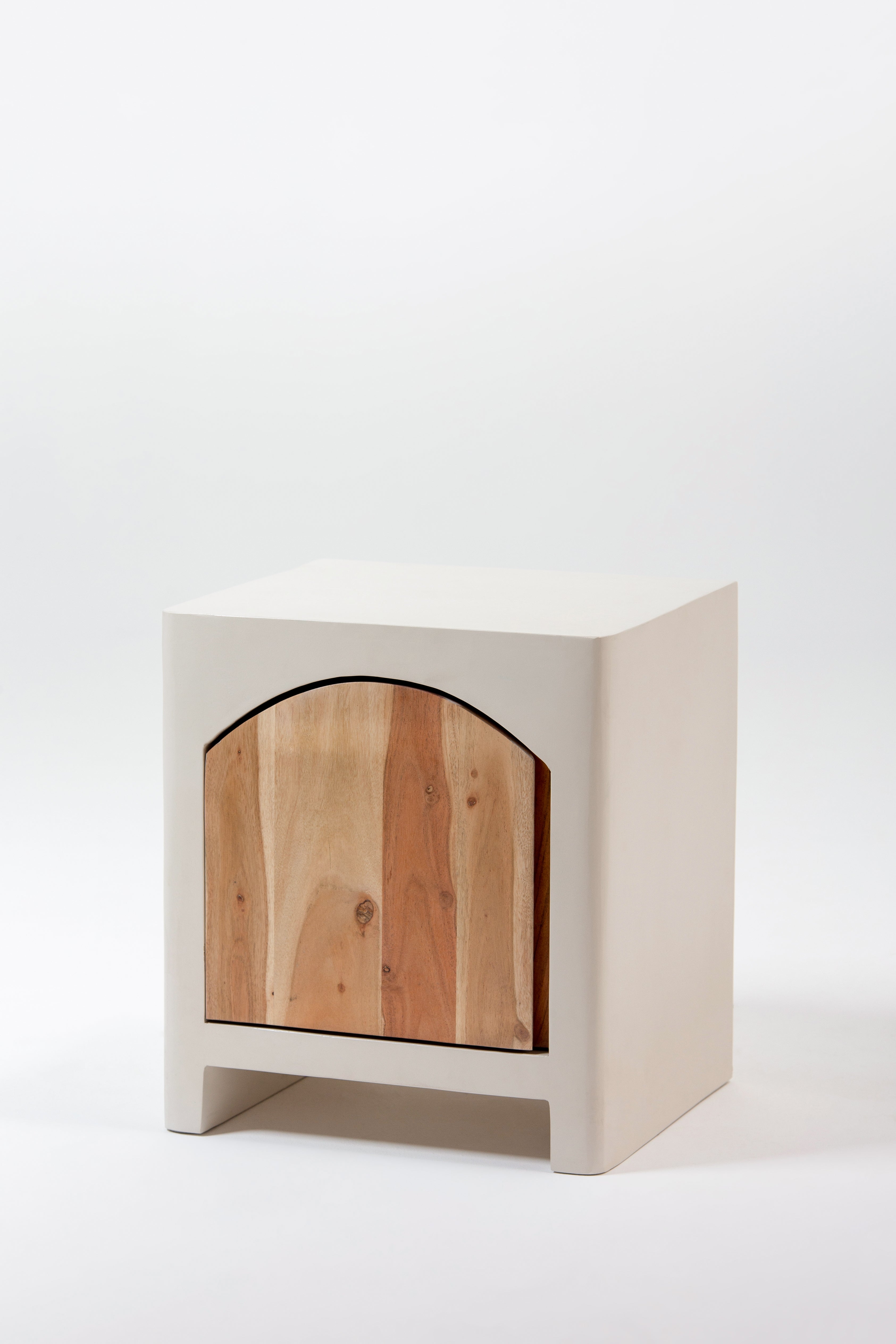 Violaine Wooden Bedside Table