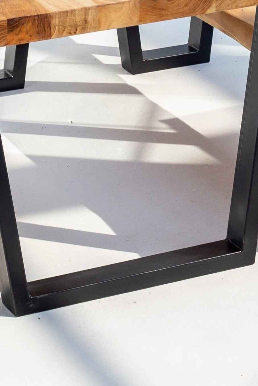 Dark Acacia Wood Dining Table (10 Sizes)