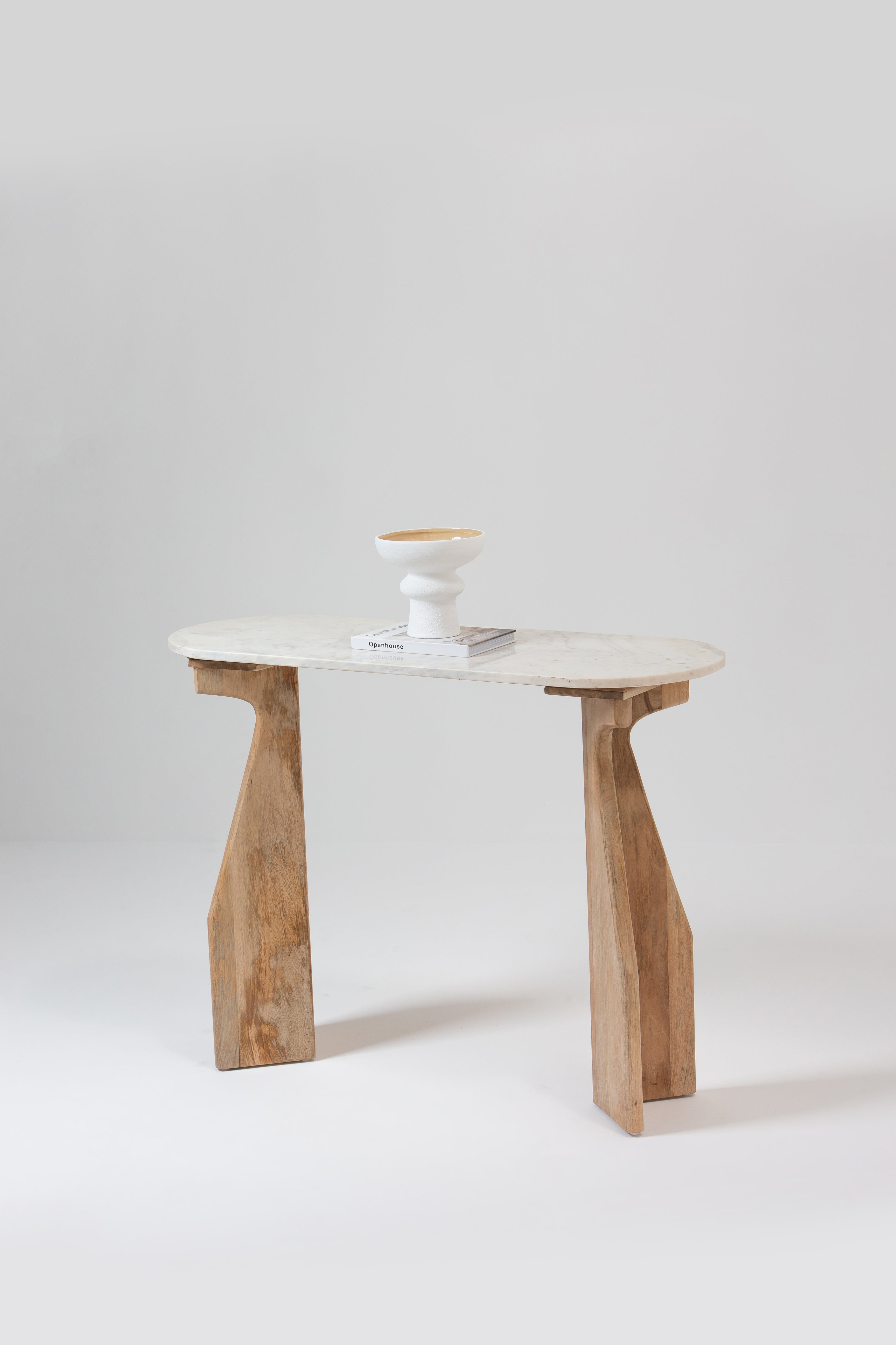 Florentina Marble Top Console Table