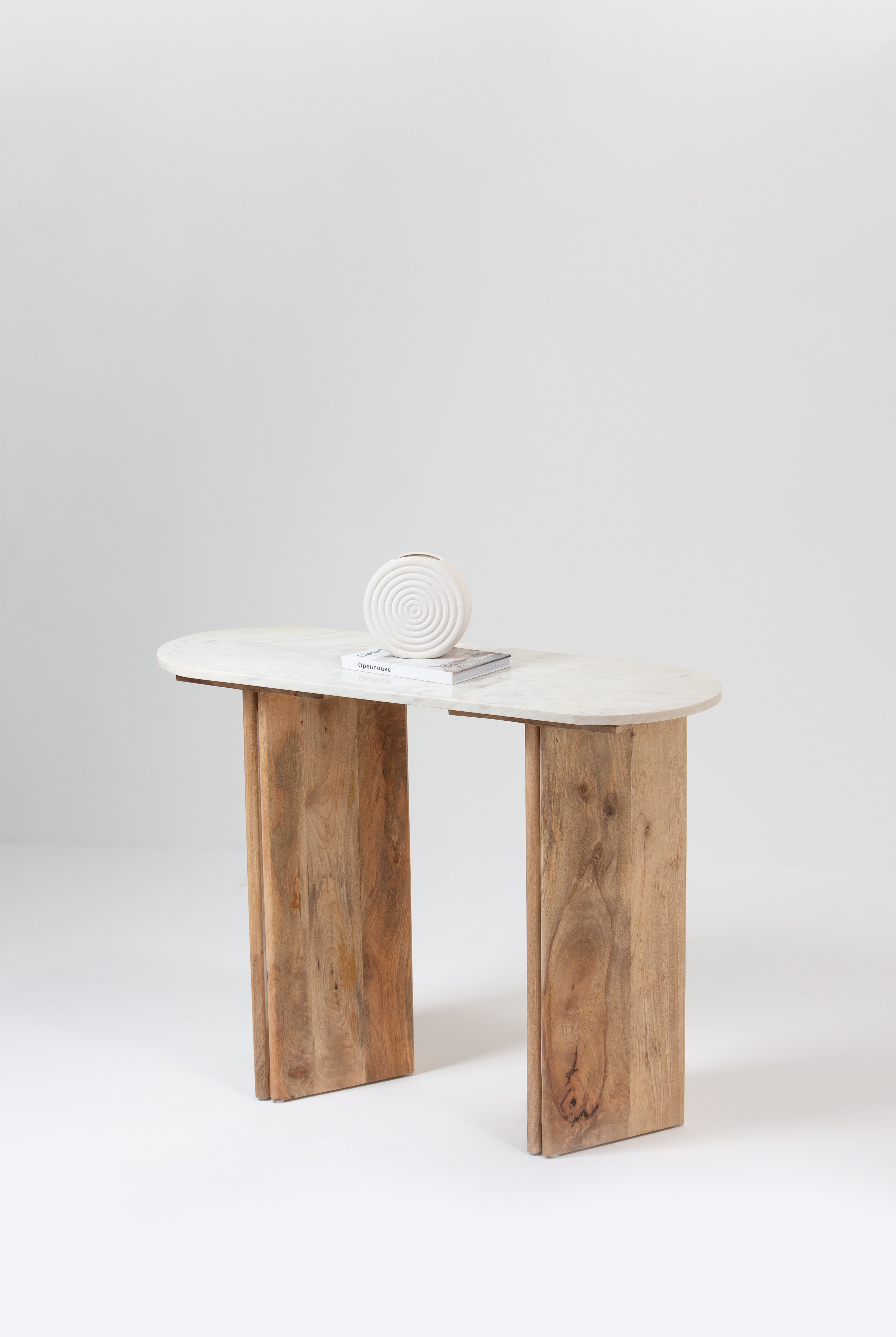 Lydia Marble Top Console Table