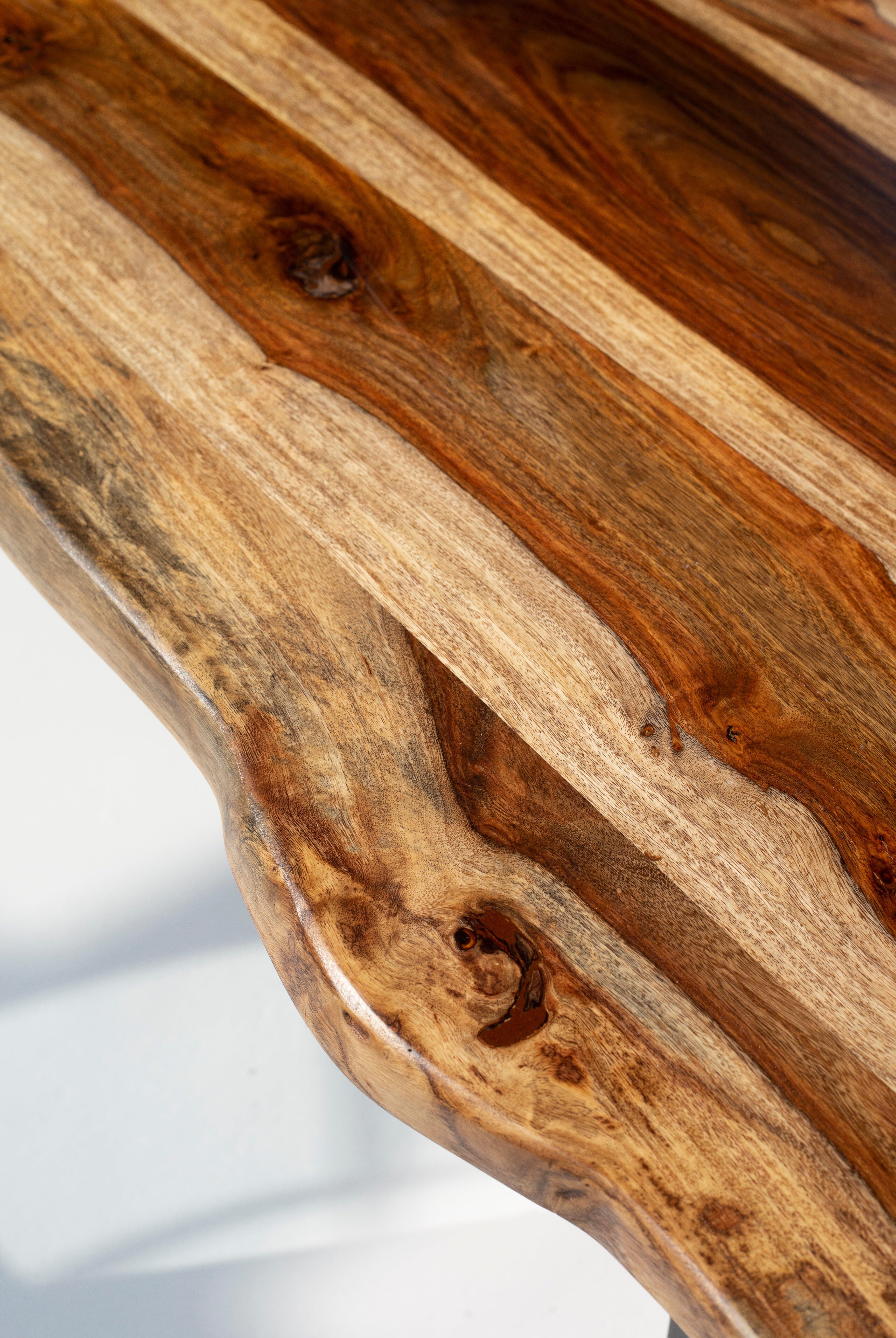 Isabella Rose Wood Top Dining Table