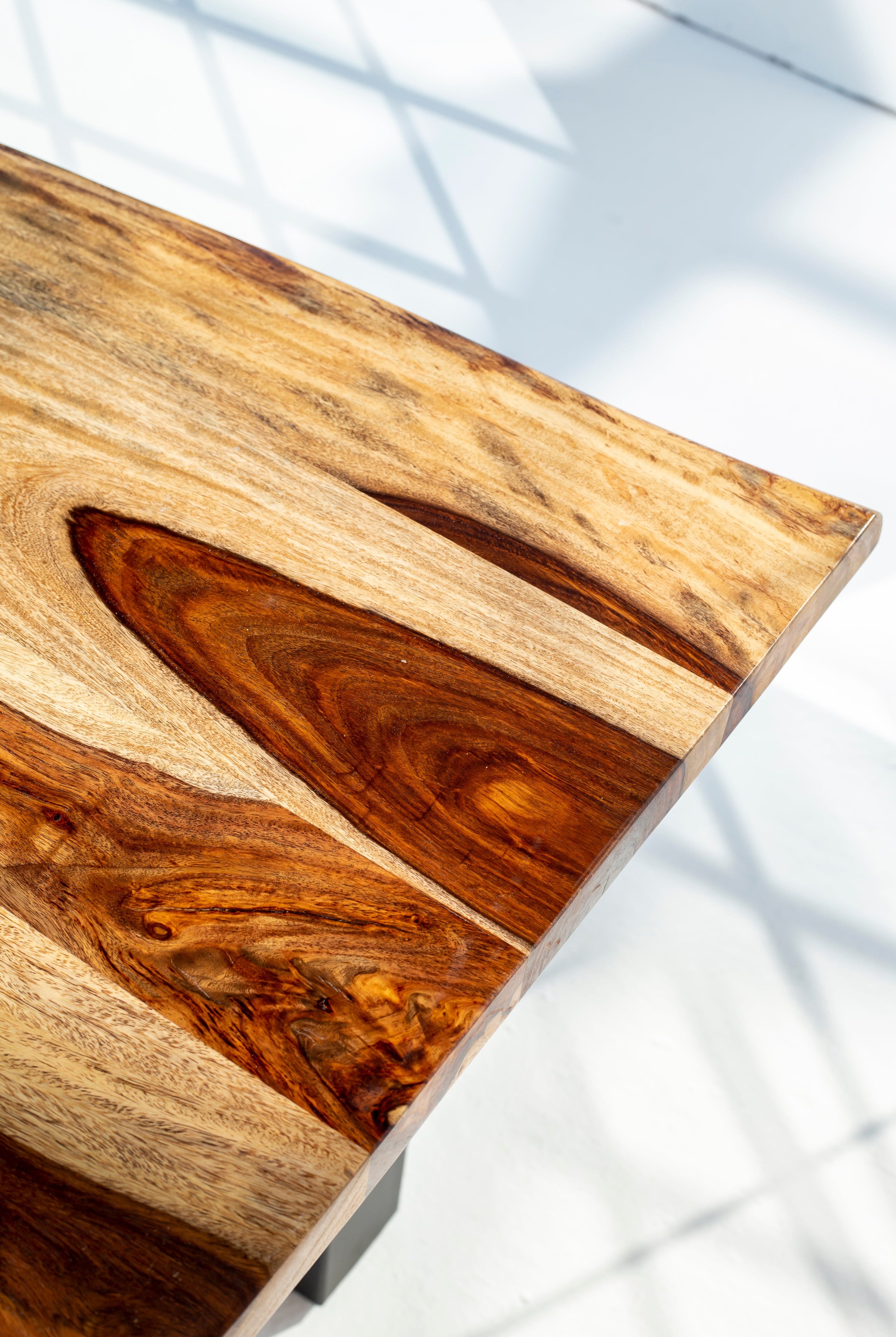 Isabella Rose Wood Top Dining Table