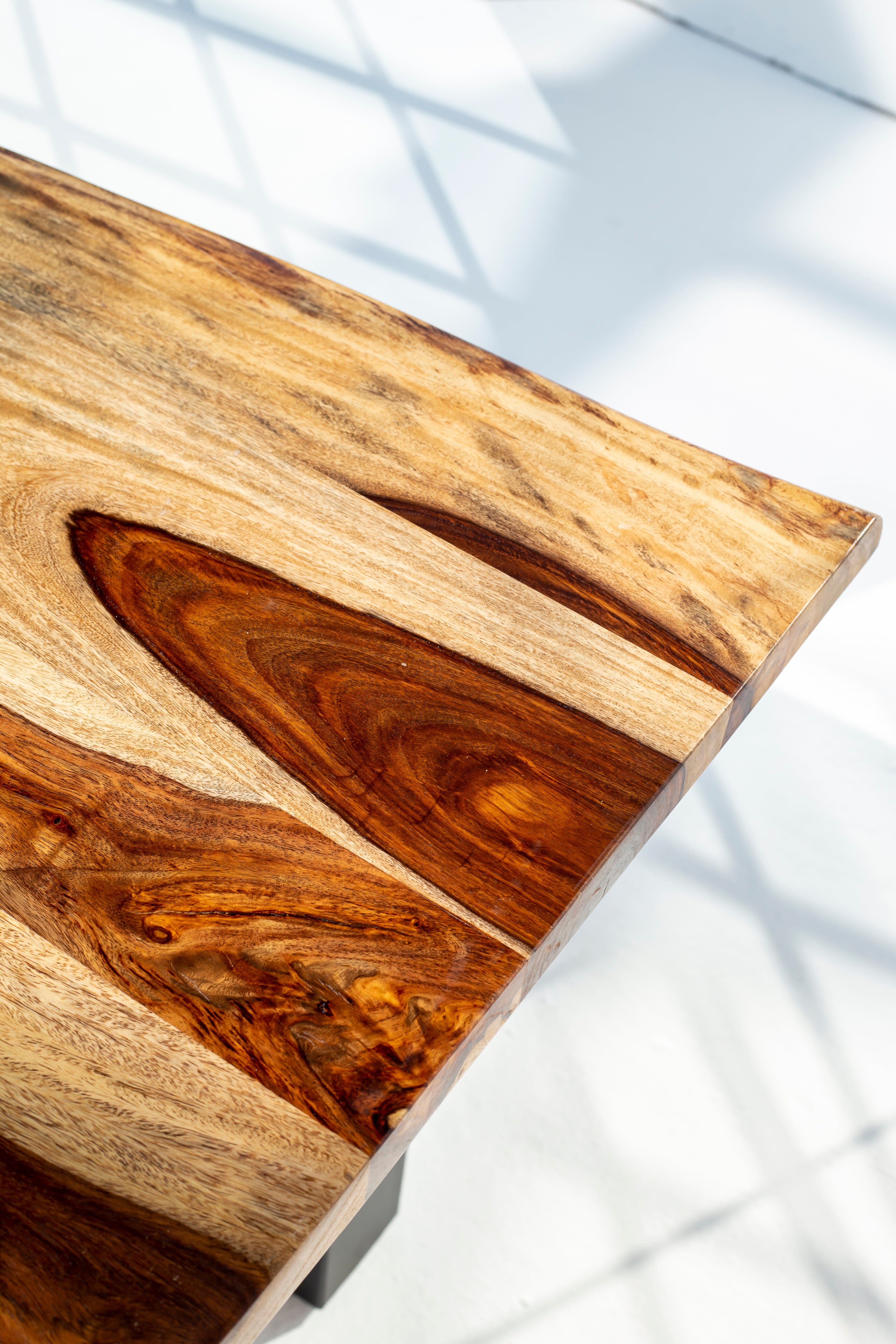 Isabella Rose Wood Top Dining Table