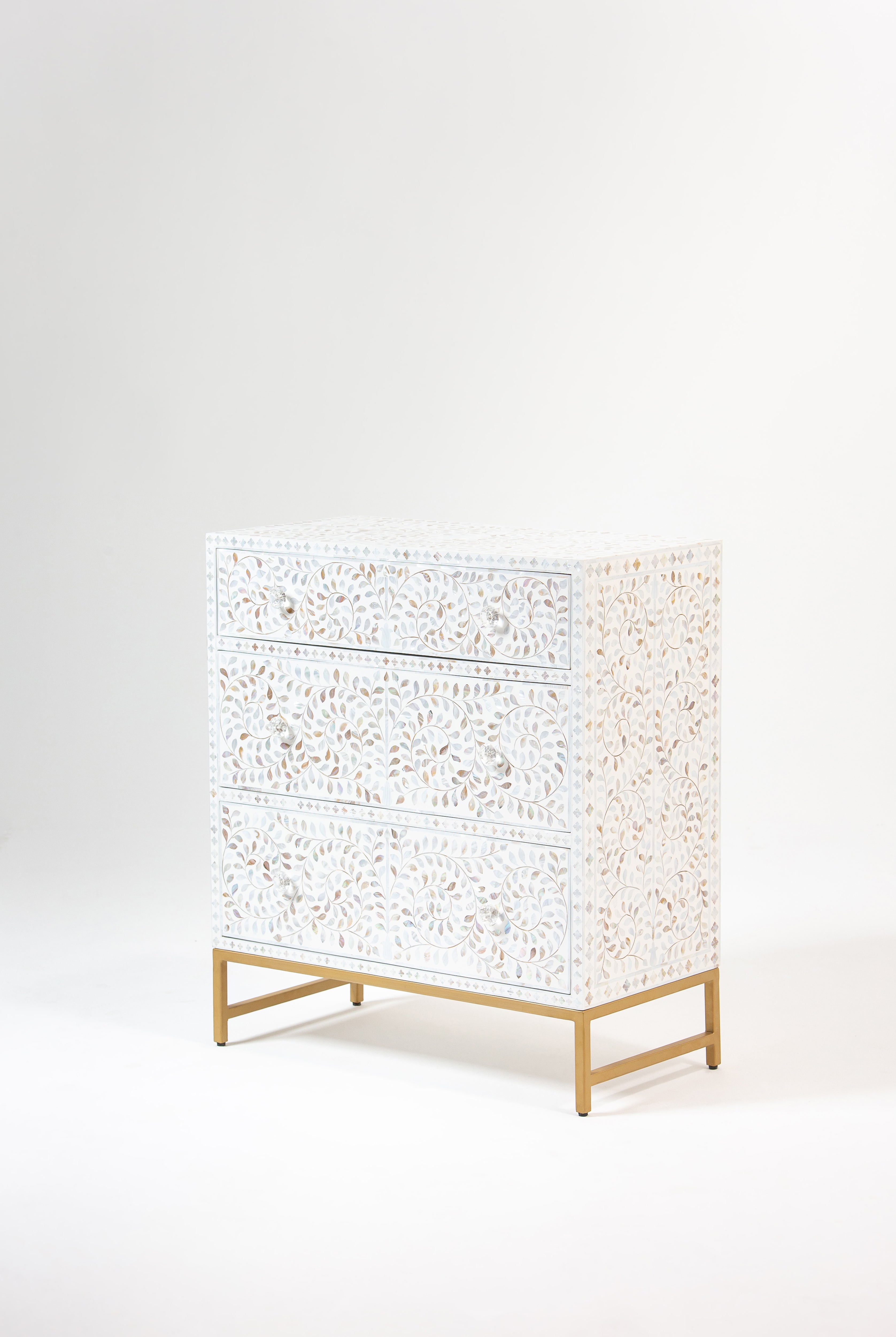 Oksana Mother of Pearl Drawer Chest