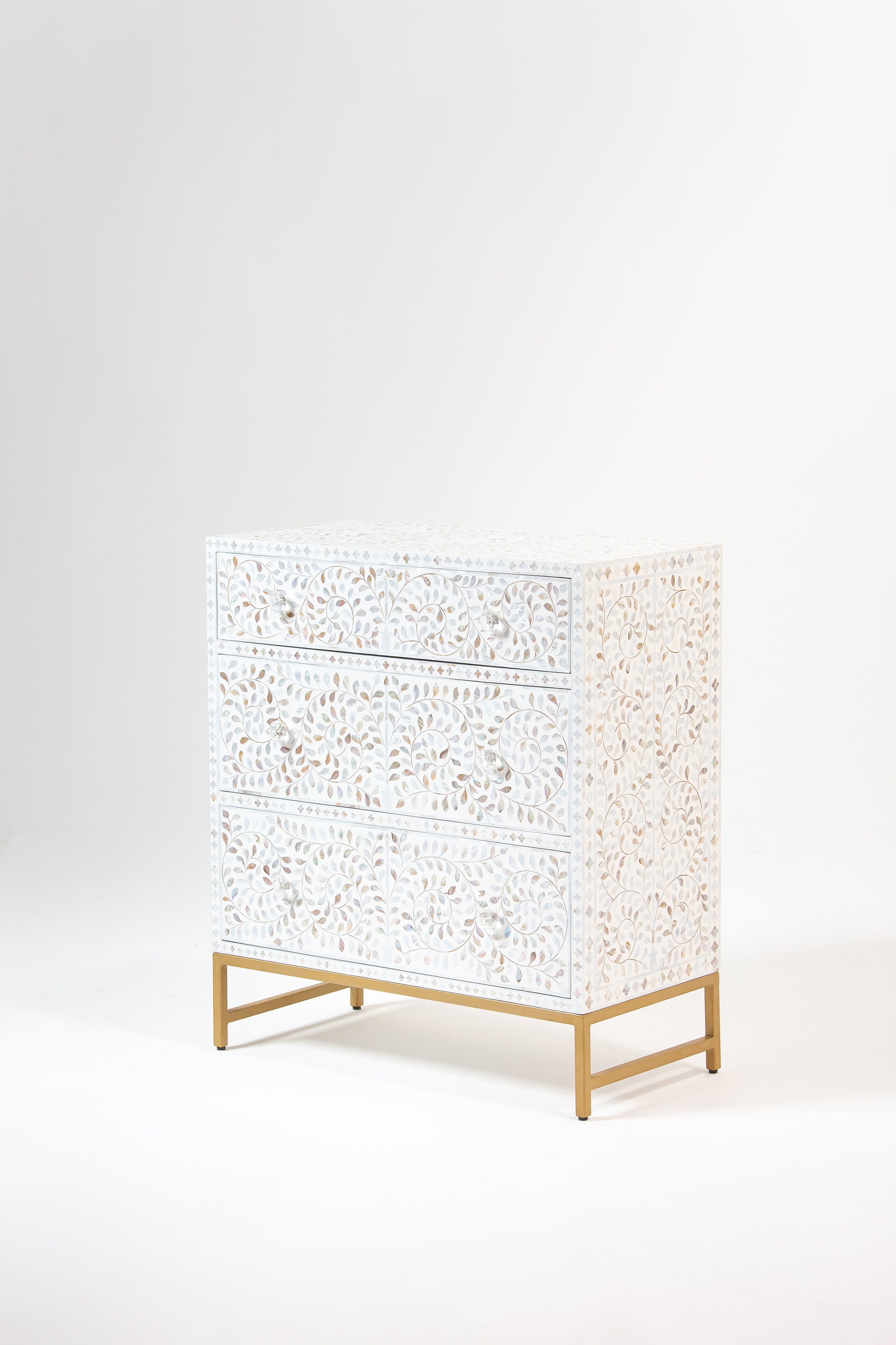 Oksana Mother of Pearl Drawer Chest