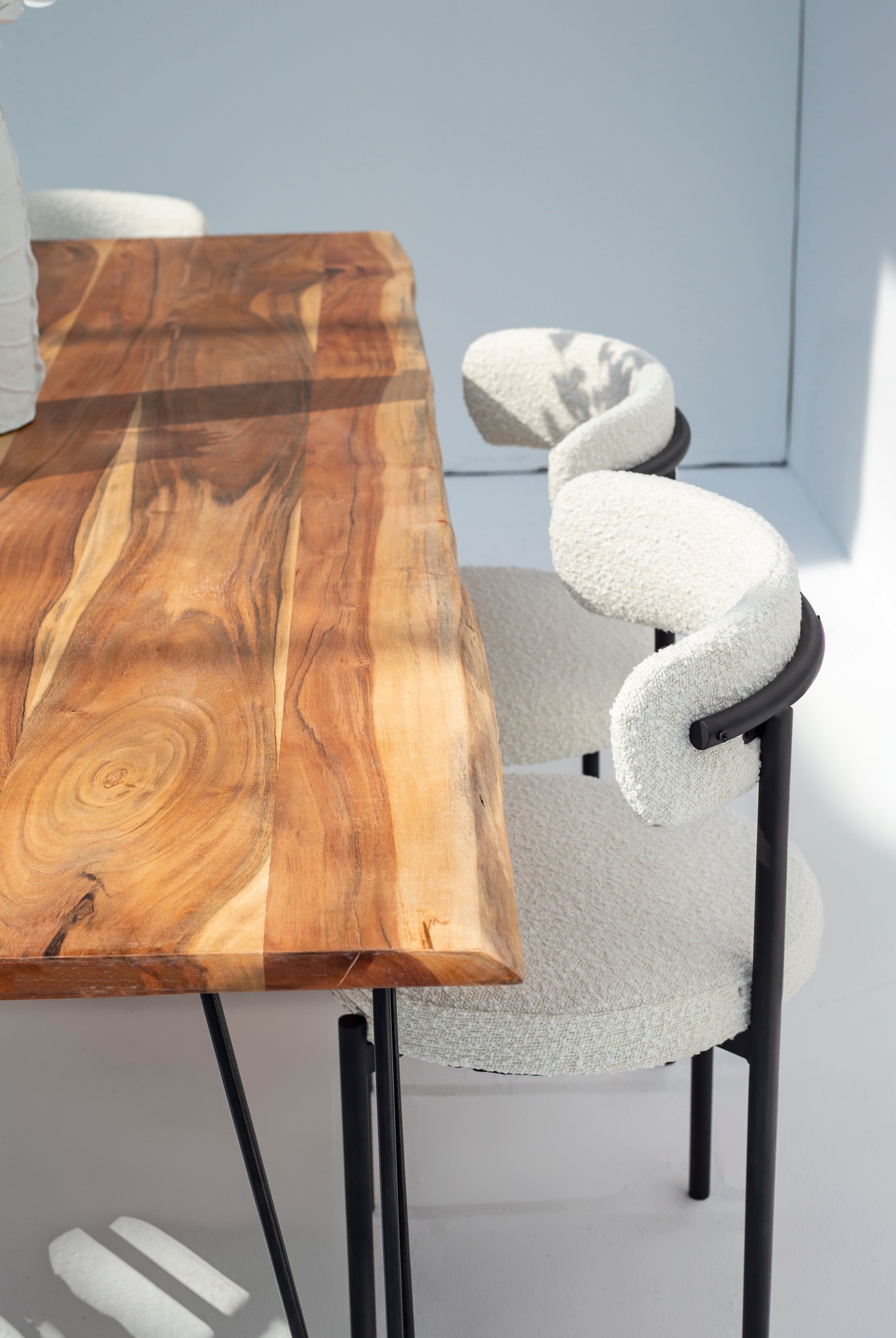 Dark Acacia Wood Dining Table (10 Sizes)