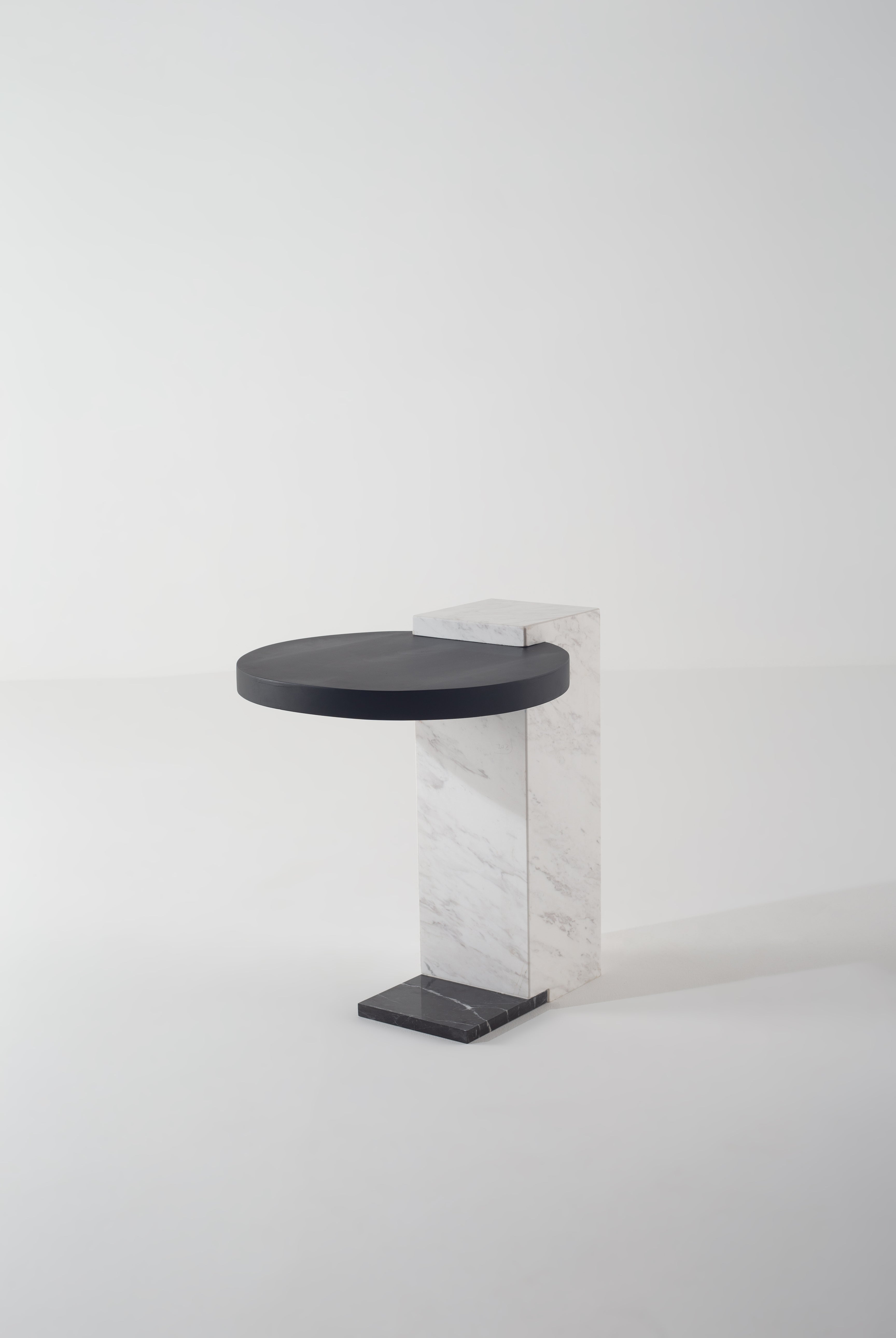 Lyzanne Marble Side Table
